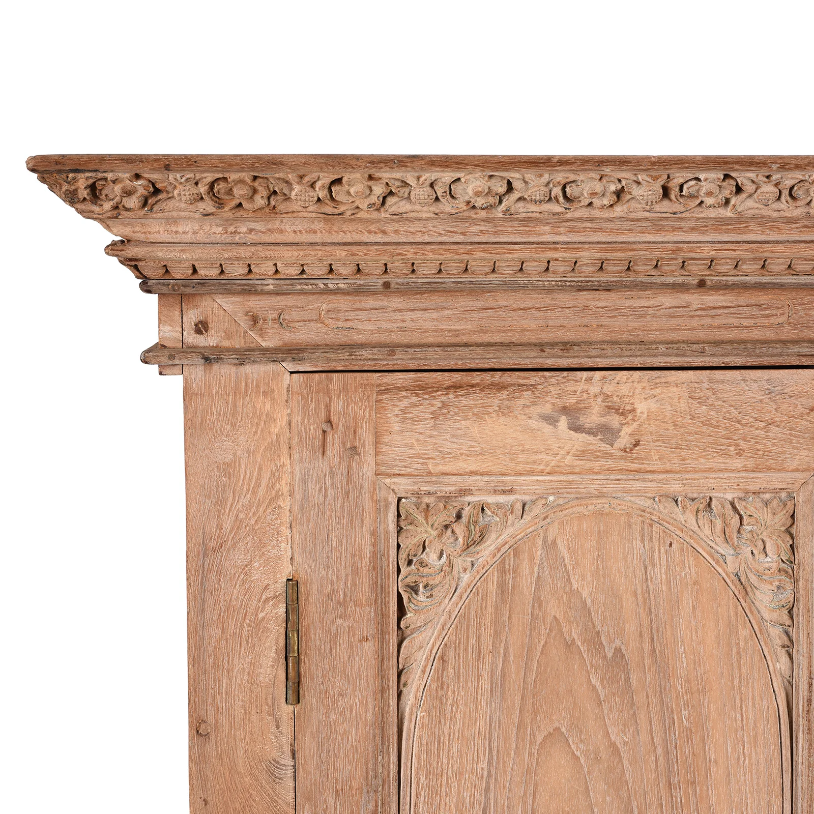 Bleached Indian Almirah Cabinet From Gujarat - 19th Century - Image 3