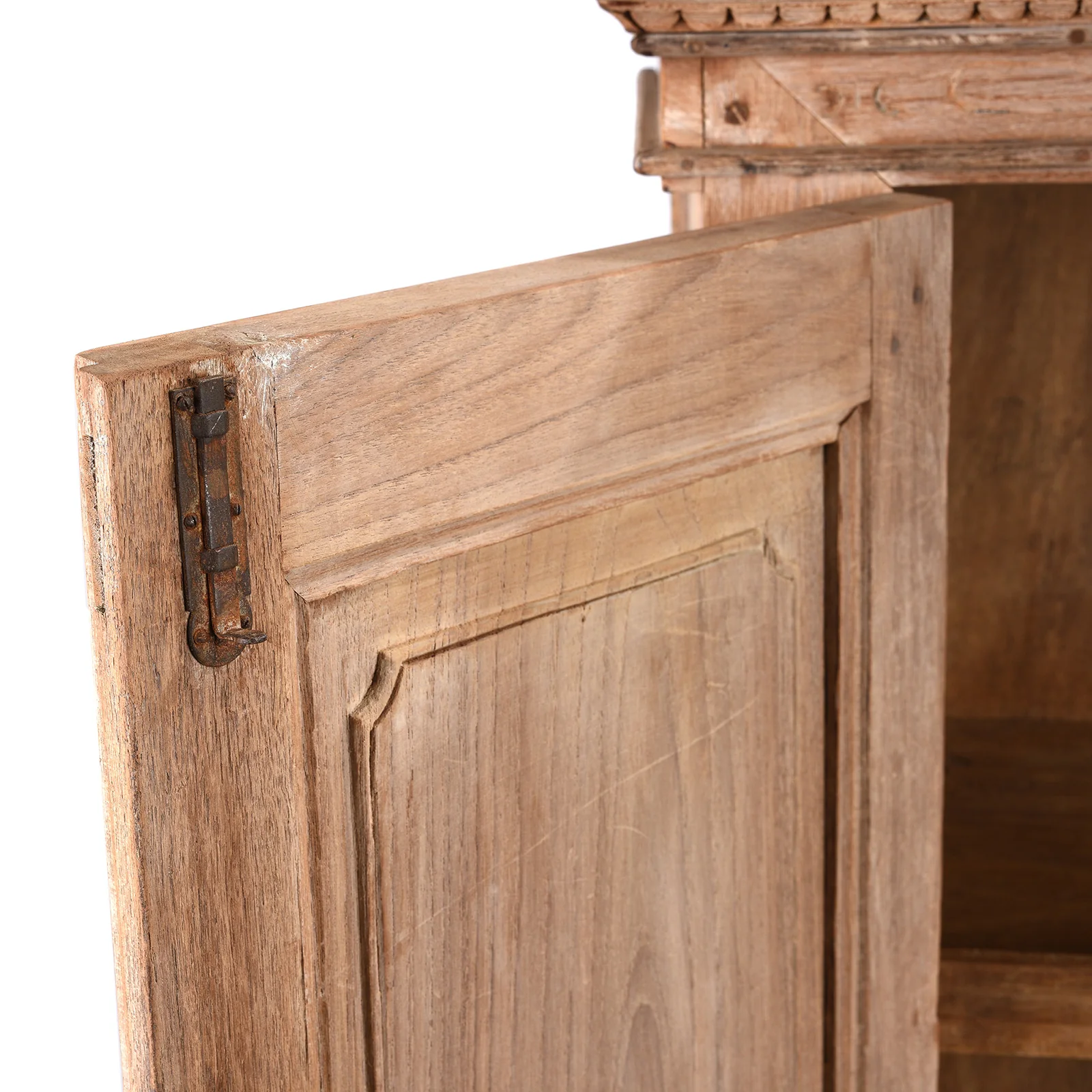 Bleached Indian Almirah Cabinet From Gujarat - 19th Century - Image 5