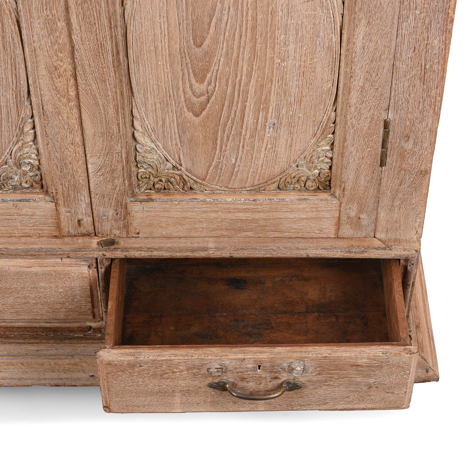 Bleached Indian Almirah Cabinet From Gujarat - 19th Century - Image 8