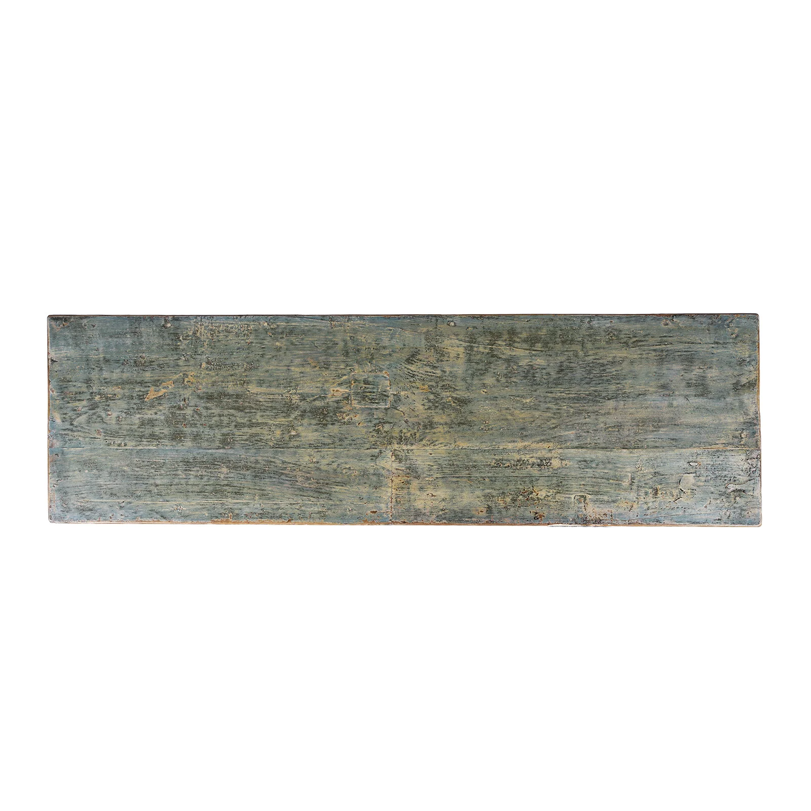 Vintage Blue Painted Sideboard From Shanxi - Ca 1930 - Image 10