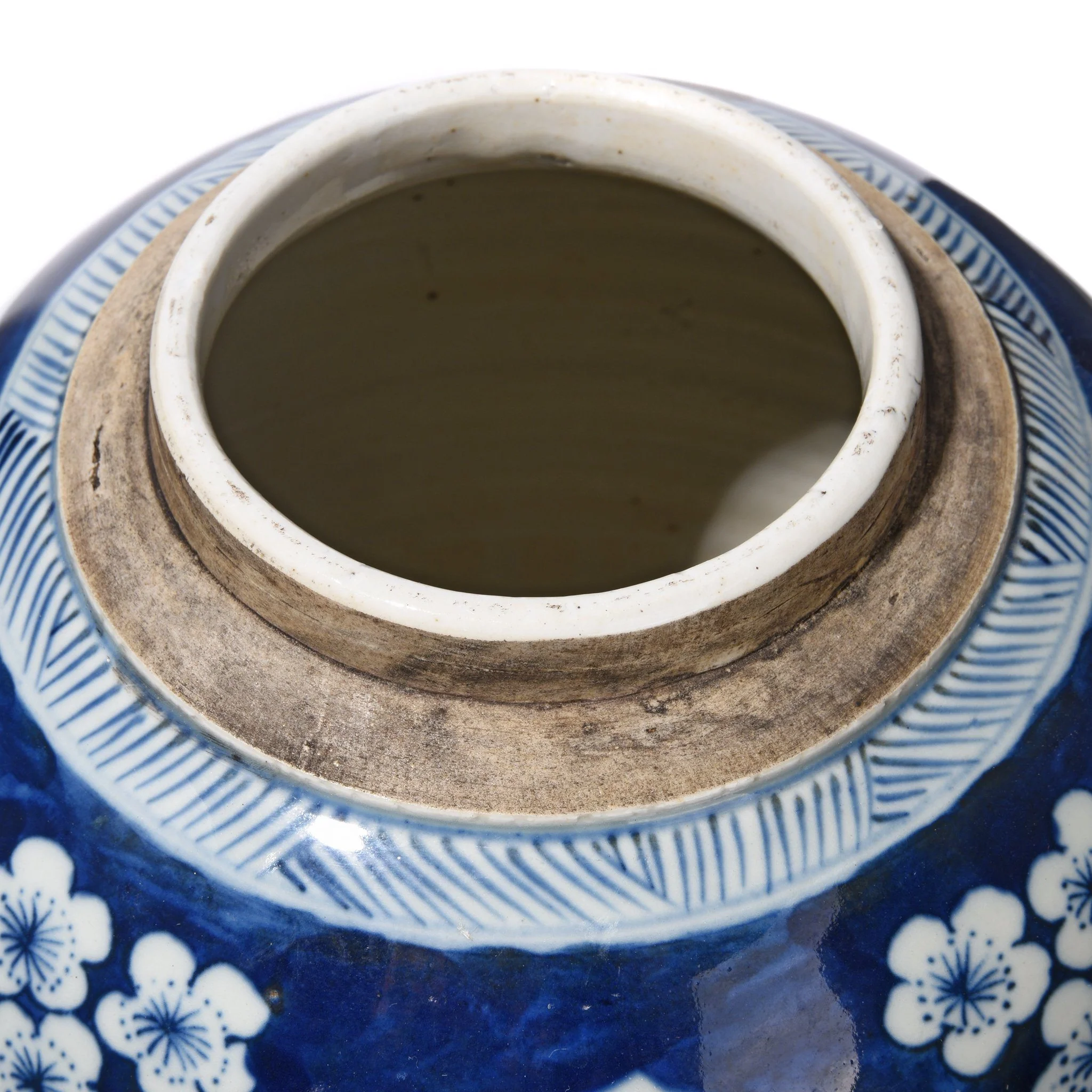 Blue & White Porcelain Ginger Jar - Scholarly Objects - Image 3