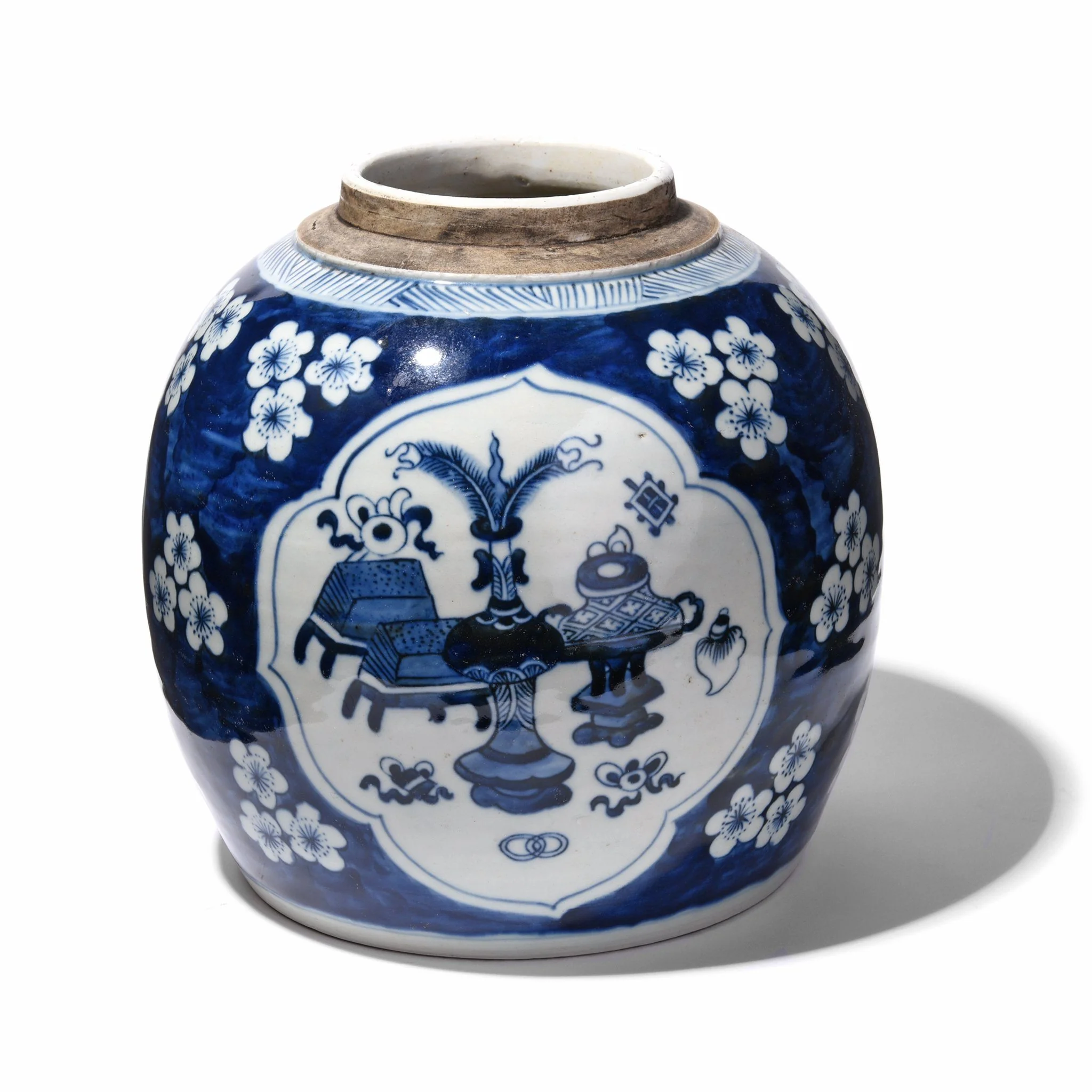Blue & White Porcelain Ginger Jar - Scholarly Objects - Image 4