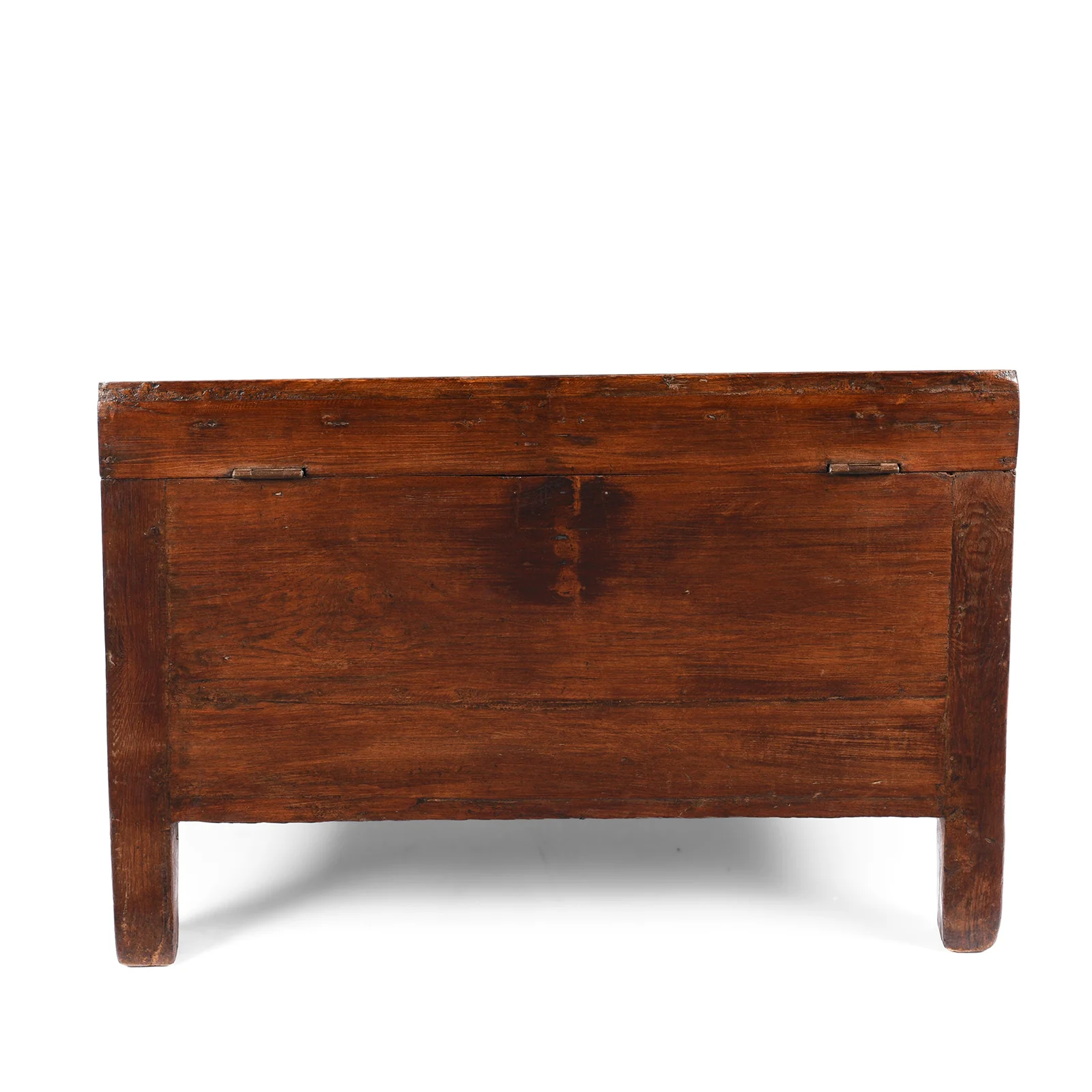 Old Indian Bone Inlay Teak Chest - Ca 1900 - Image 9