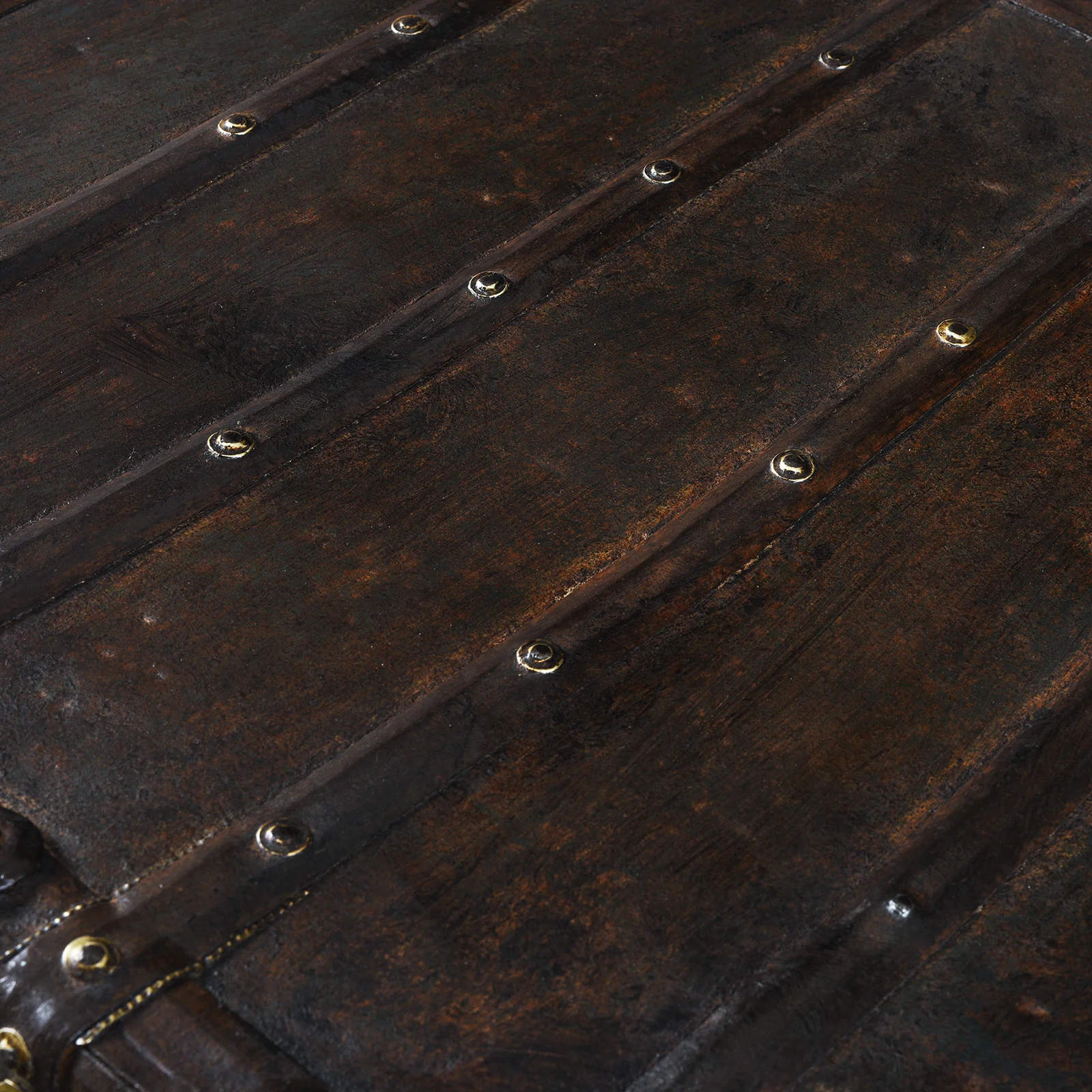 Brass Bound Pithara Console Chest From Saurashtra - 18th Century - Image 10