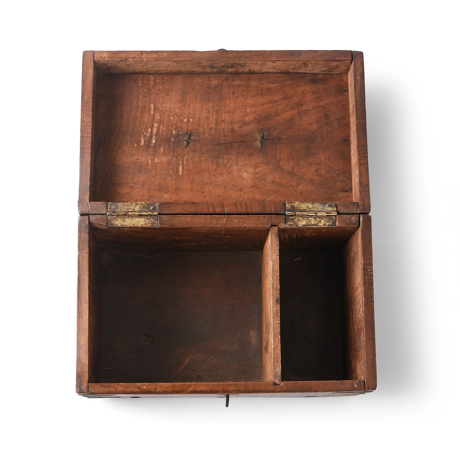 Brass Bound Jewellery Box From Rajasthan - 19th Century - Image 2