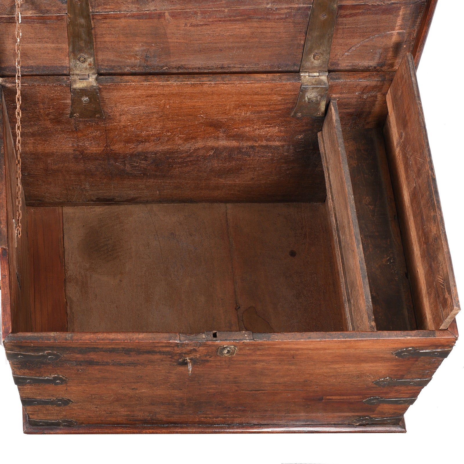 Brass Bound Jackfruit Chest From South India - 18th Century - Image 7