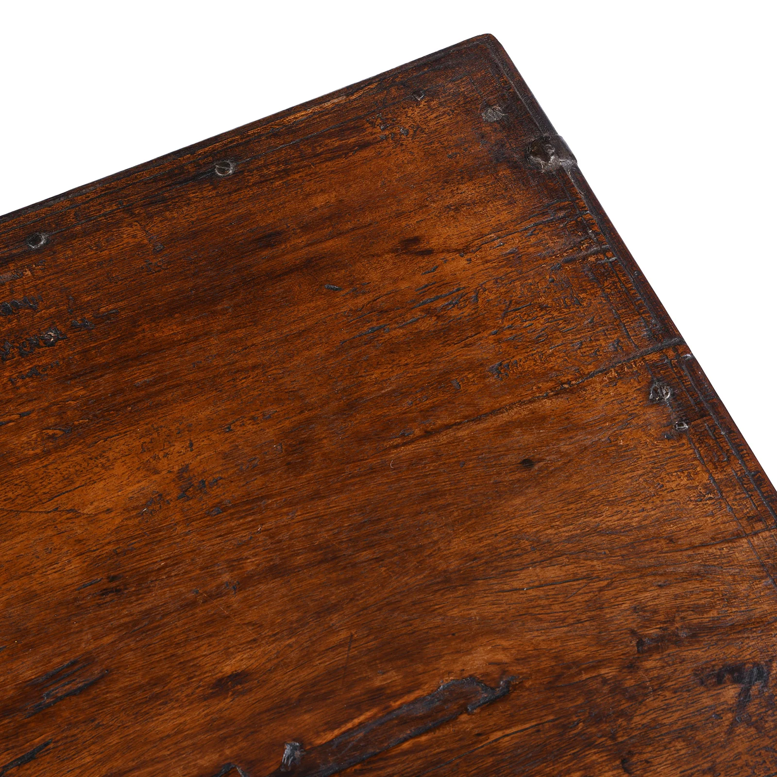 Brass Bound Teak Military Chest Of Drawers - 18th Century - Image 9