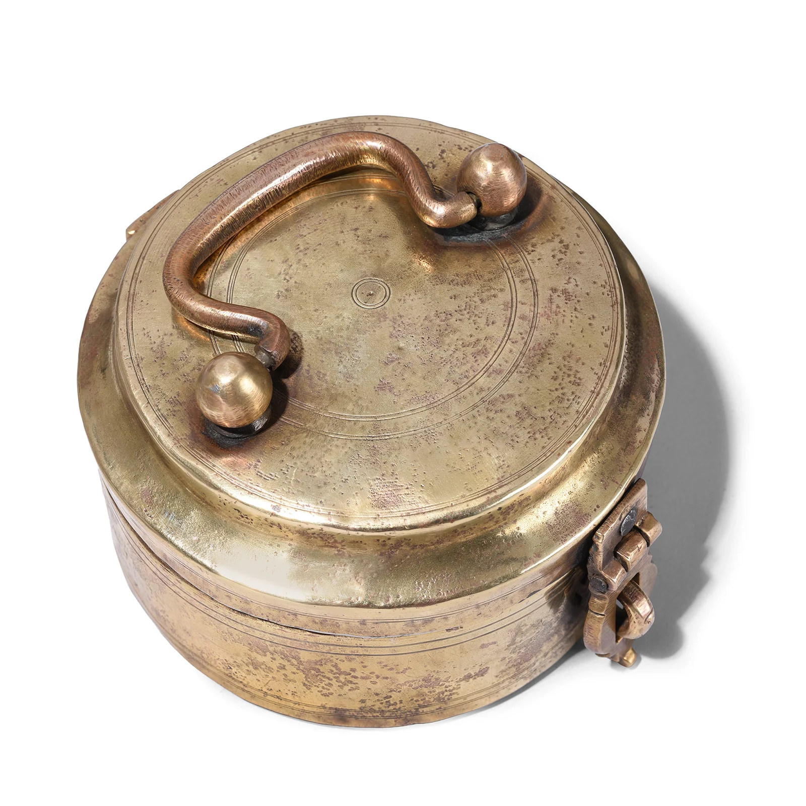 Indian Brass Chapati Box - 19th Century - Image 4