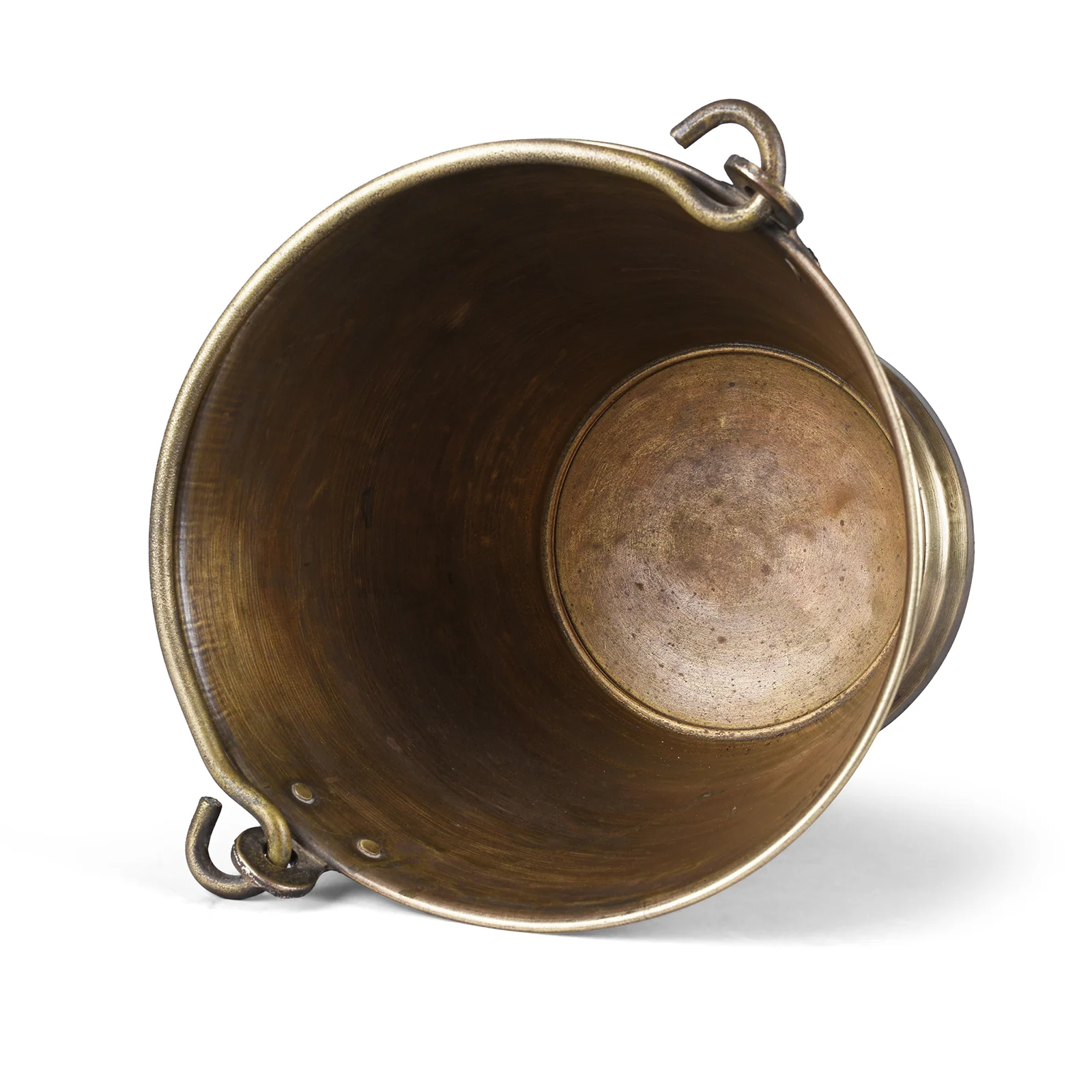 Spun Brass Temple Bucket From Rajasthan - Ca 1940'S - Image 3