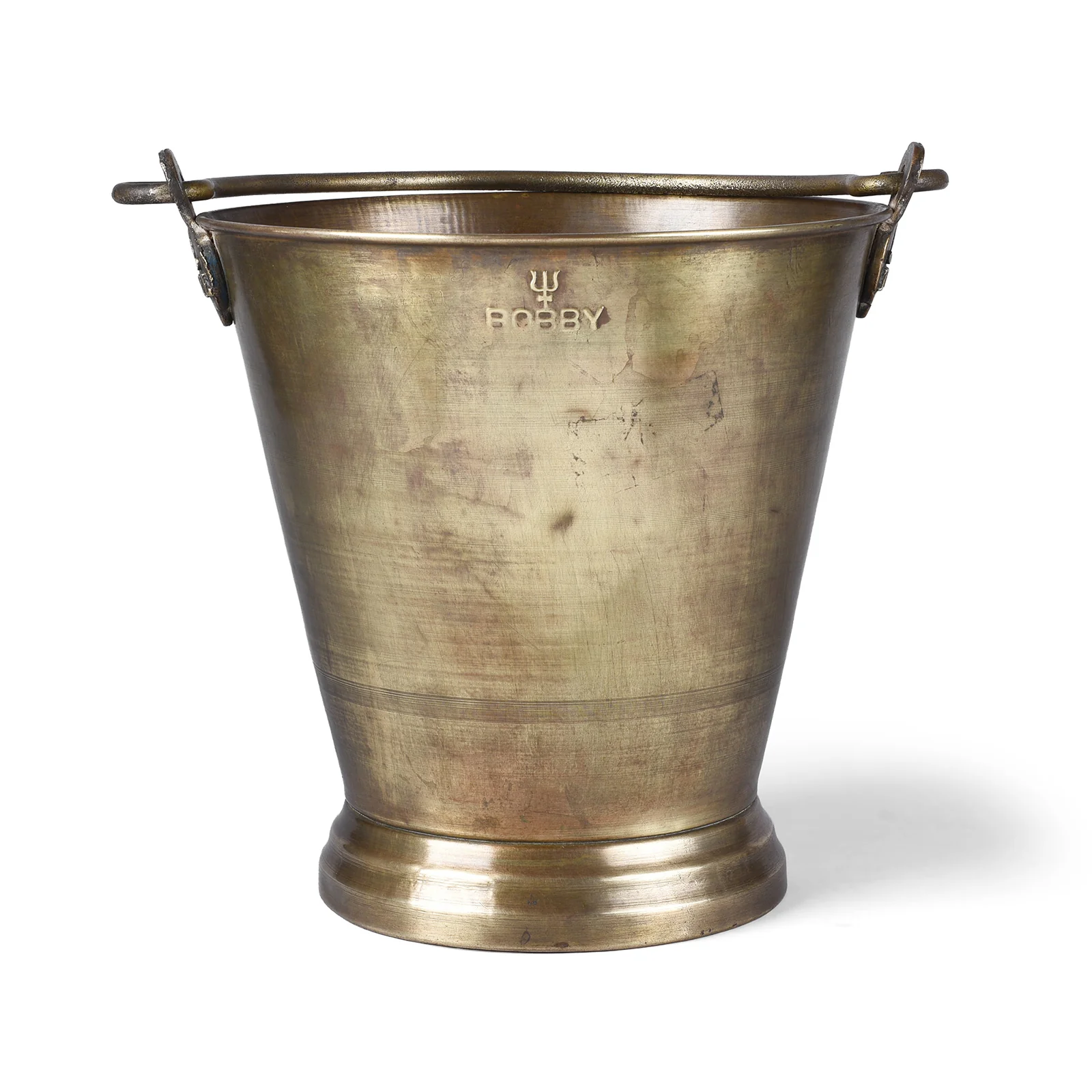 Spun Brass Temple Bucket From Rajasthan - Ca 1940'S - Image 4