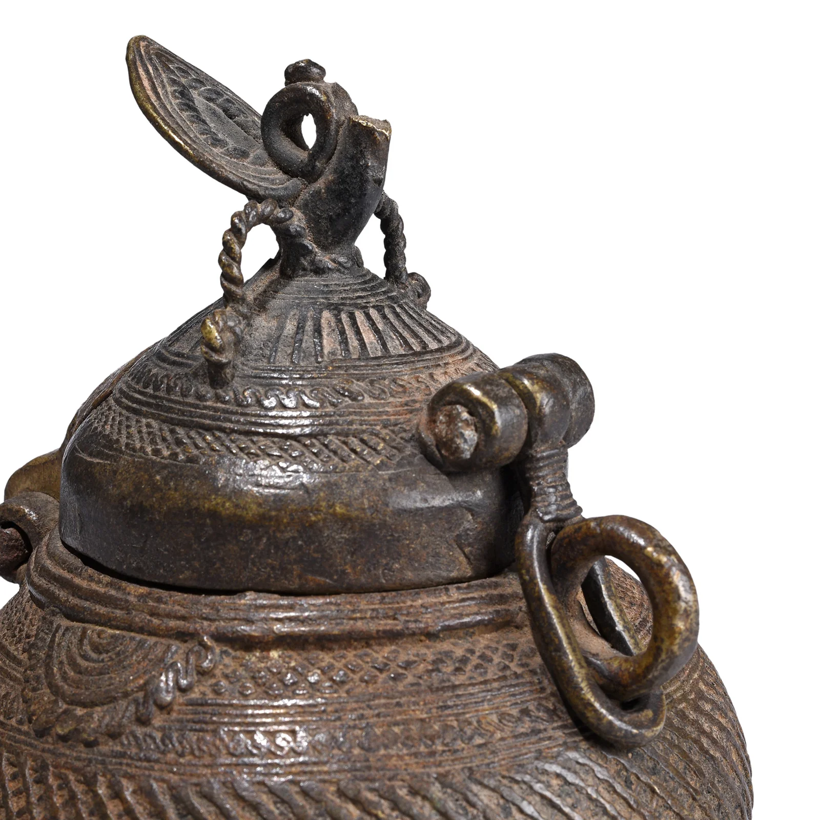 Bronze Dhokra Work Money Box From Kandhamal - 19th Century - Image 4