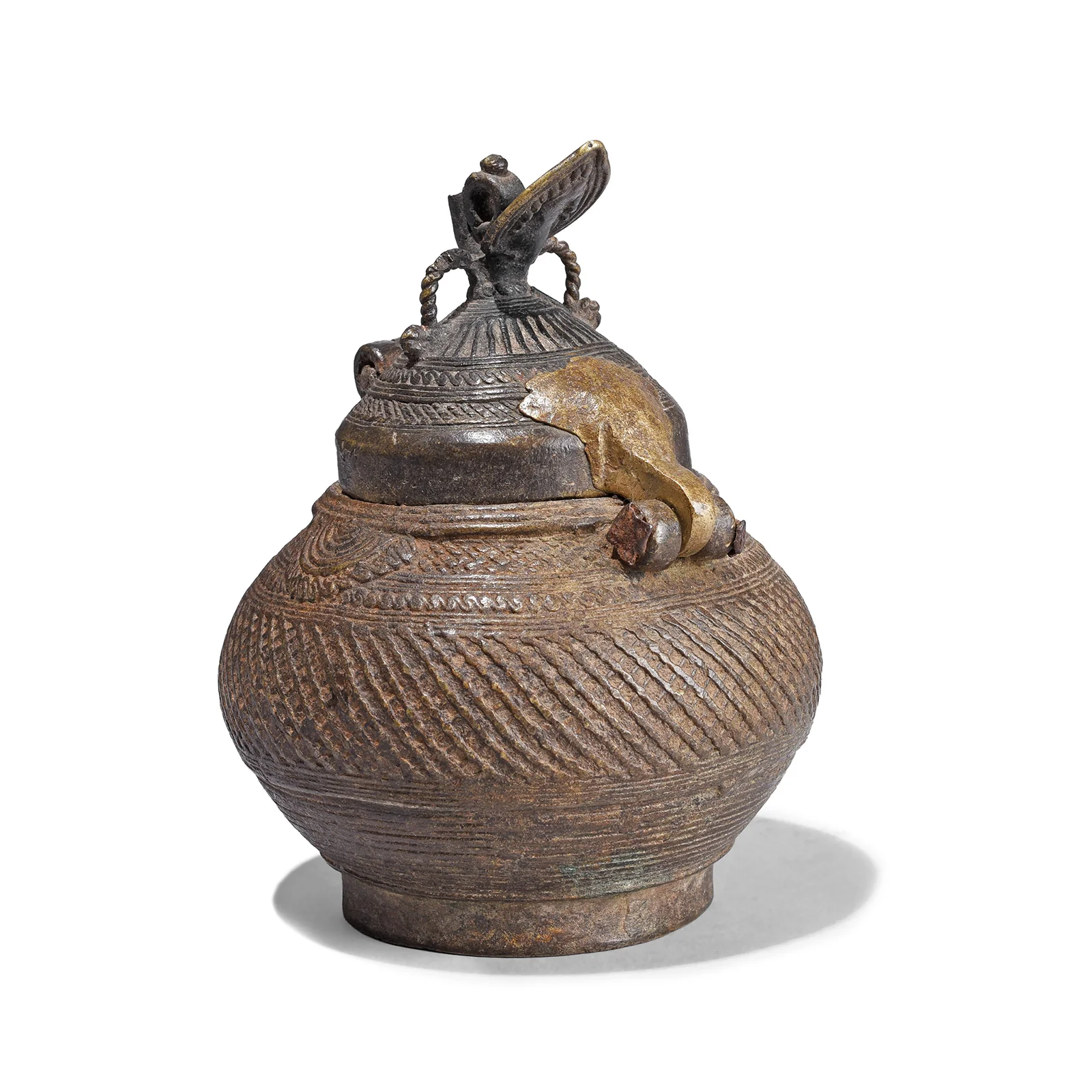 Bronze Dhokra Work Money Box From Kandhamal - 19th Century - Image 5