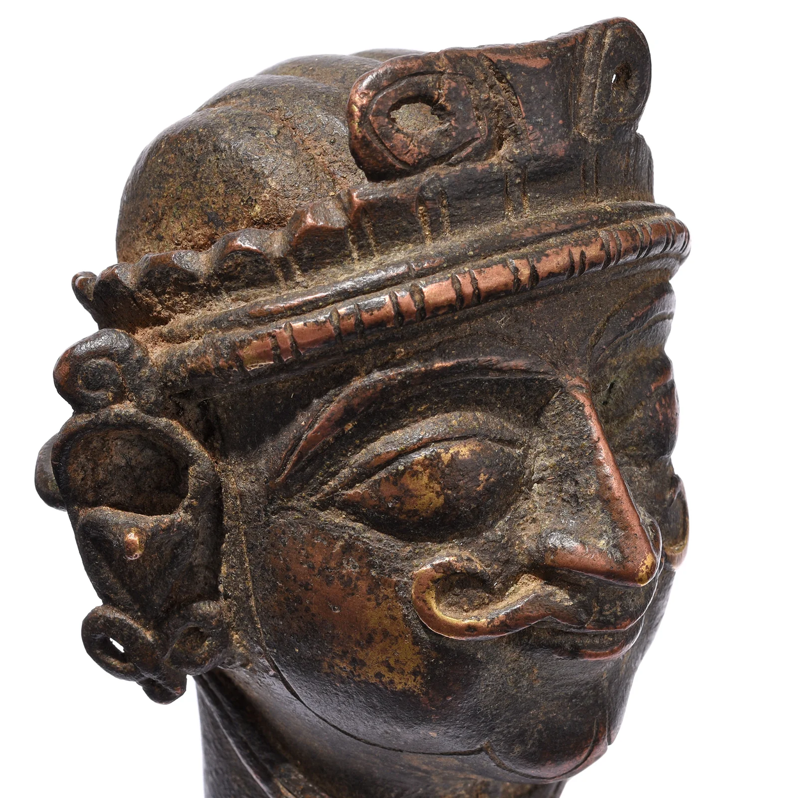 Bronze Shiva Mukhalinga From Andhra Pradesh - 18th Century - Image 4