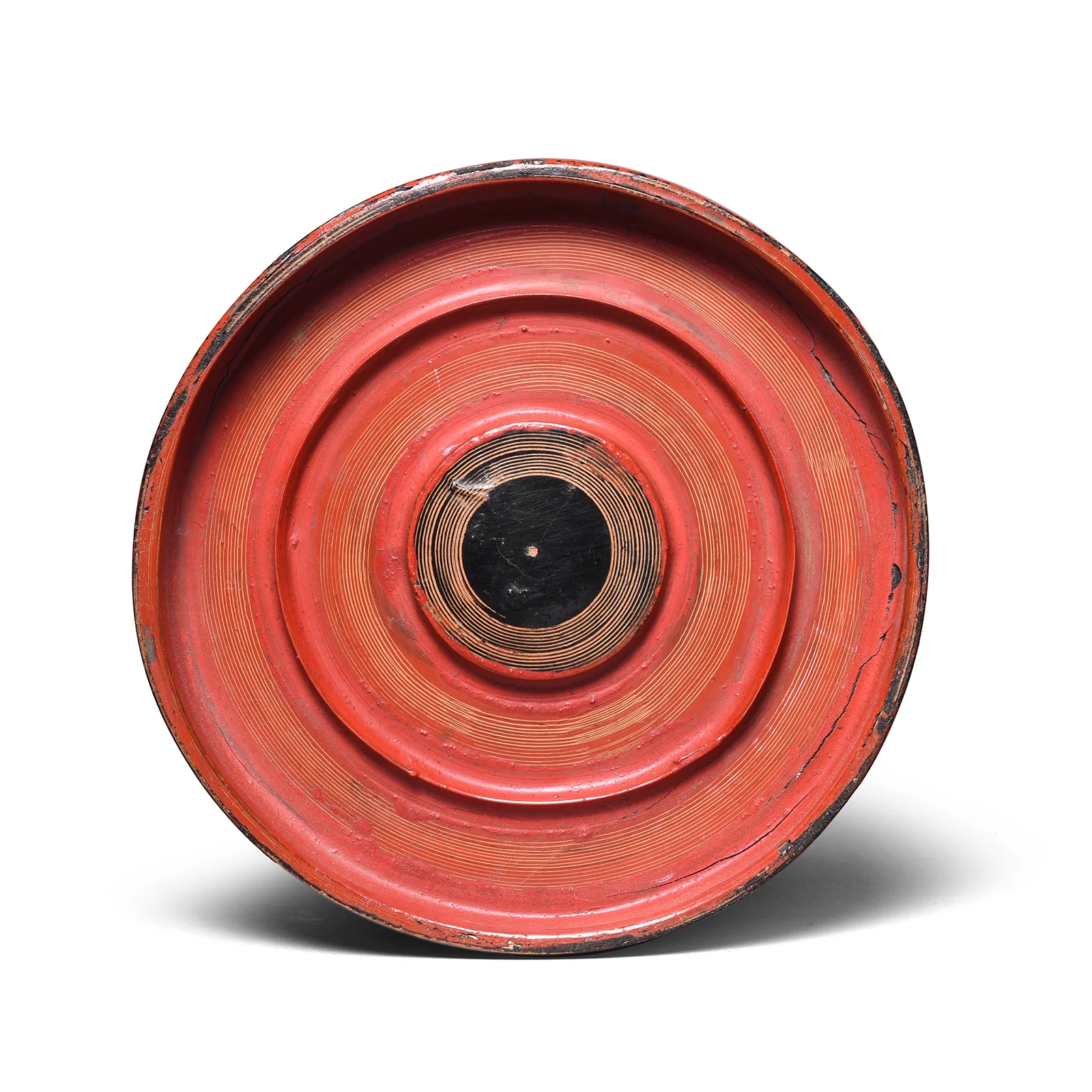 Burmese Red Lacquer Betel Box - Ca 1910 - Image 5