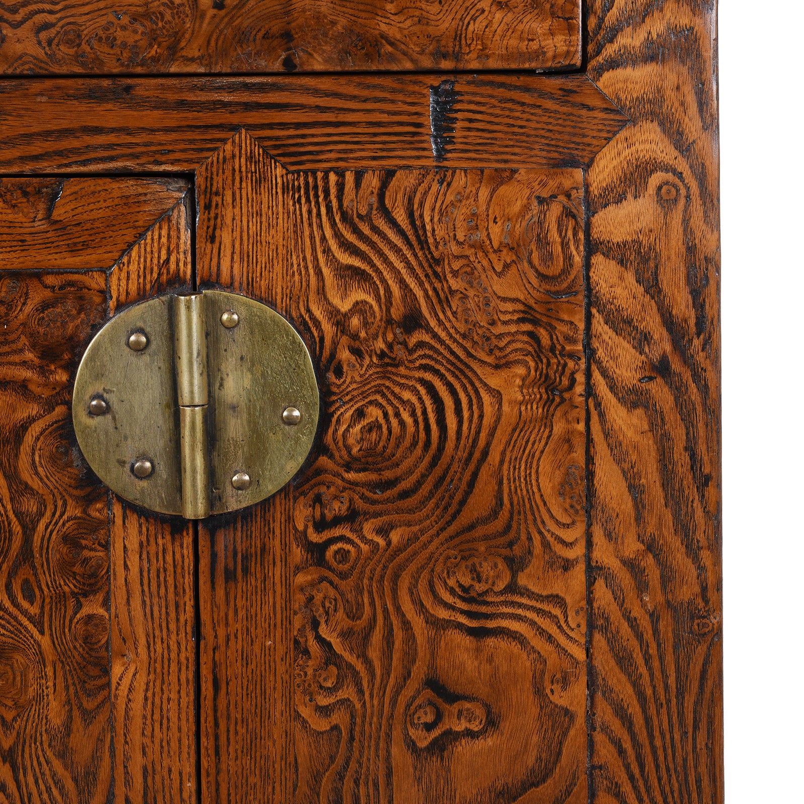 Burr Elm Sideboard From Tianjin - 19th Century - Image 7