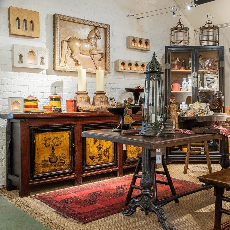 Painted Sideboard From Mongolia - 19thC - Image 2