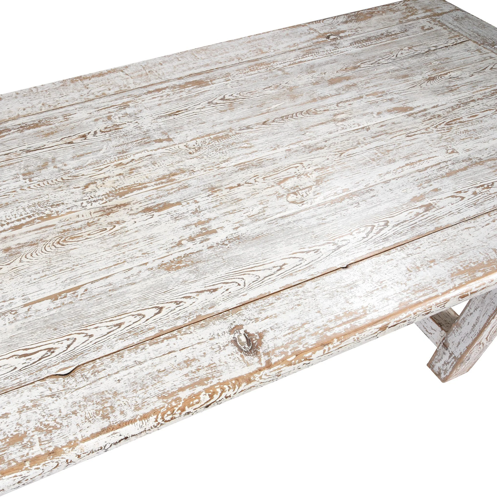 White Painted Dining Table - Image 3