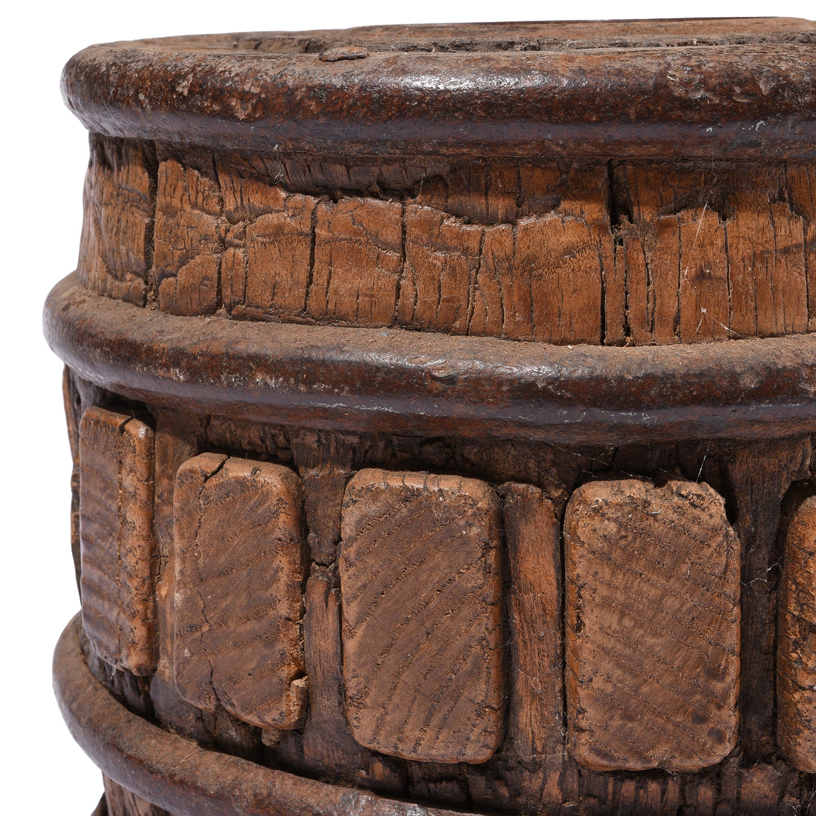 Old Wheel Hub From Shandong Province - 19th Century - Image 3