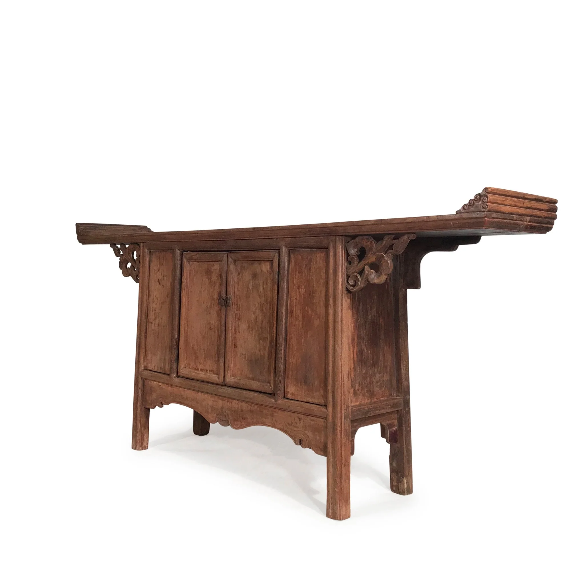 Unusual Console Altar Cabinet From Shanxi - Early 19thC - Image 3