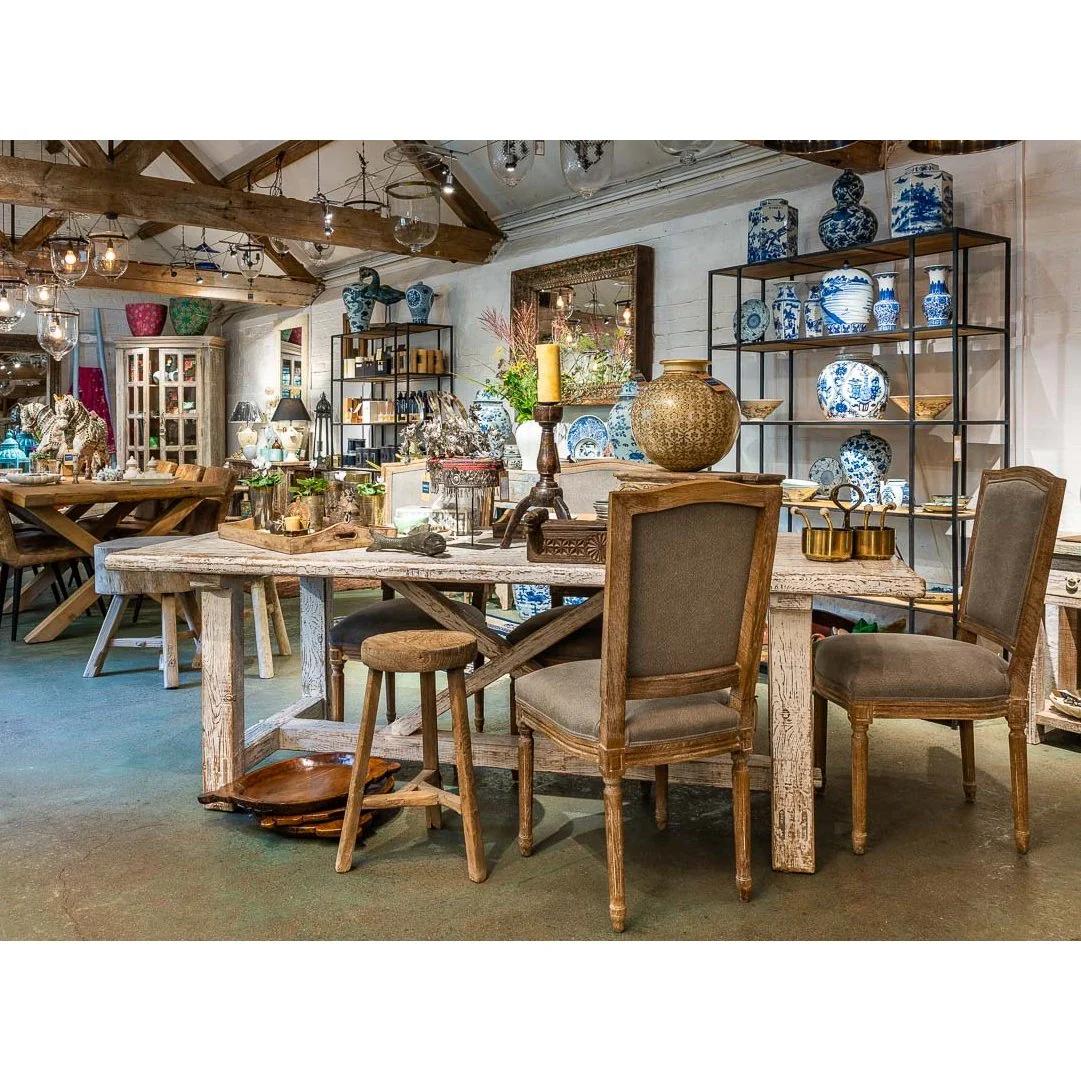 Classical Pale Oak Dining Chair - Image 2