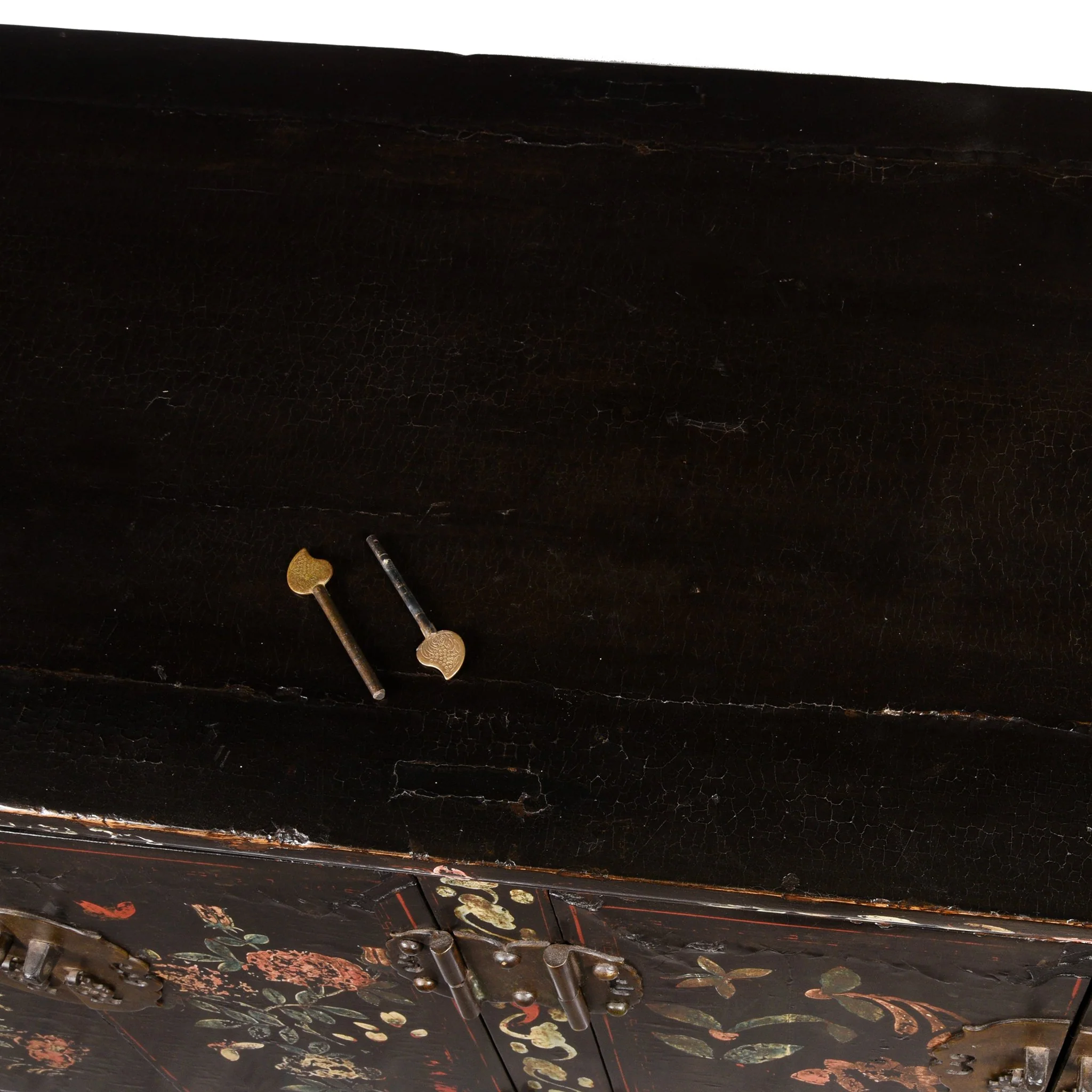 Chinese Black Lacquer Sideboard - 18th Century - Image 7