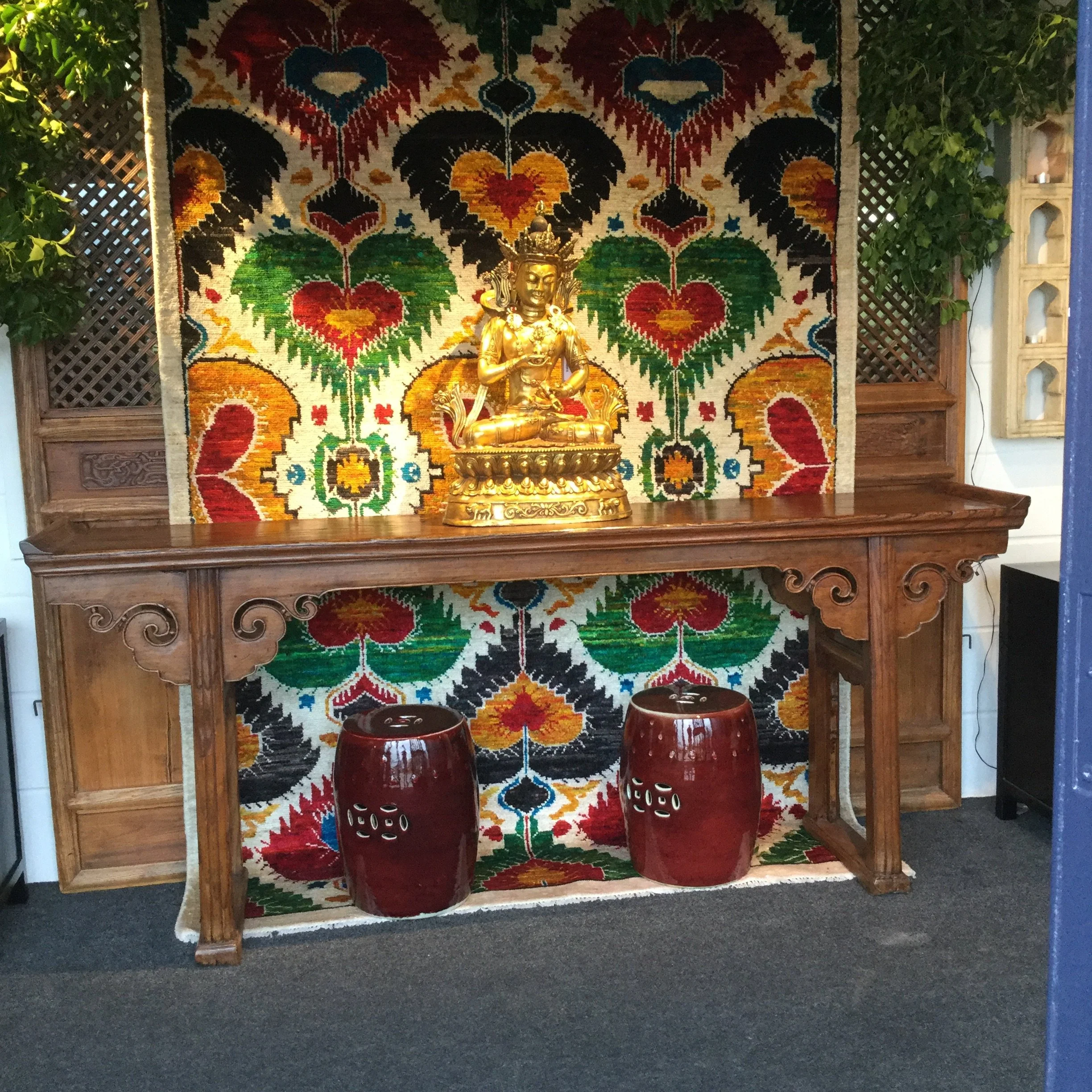 Chinese Altar Table Made From Catalpa & Elm - 19thC - Image 6