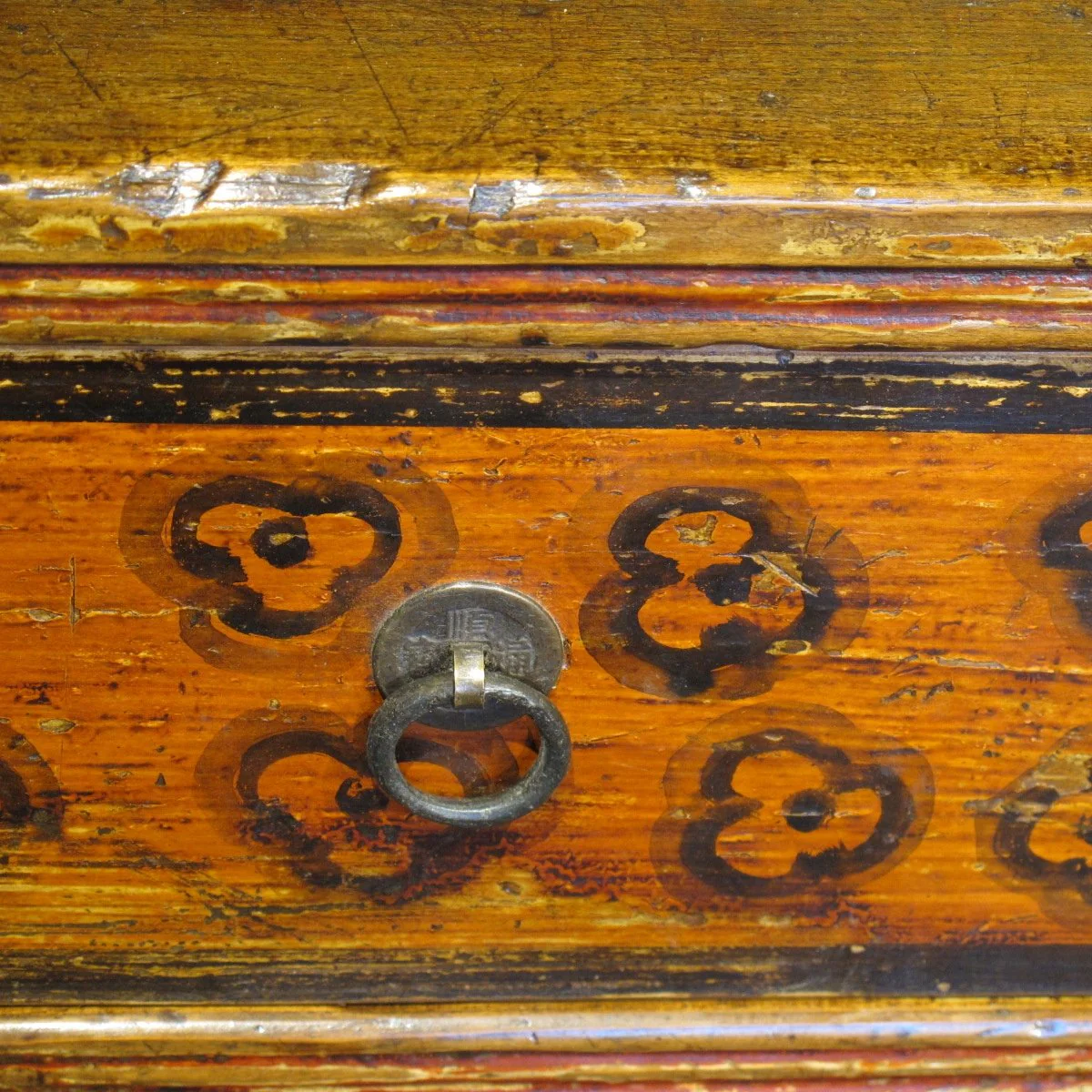 Tibetan Tiger Shelf with Original Paint - 19thC - Image 5
