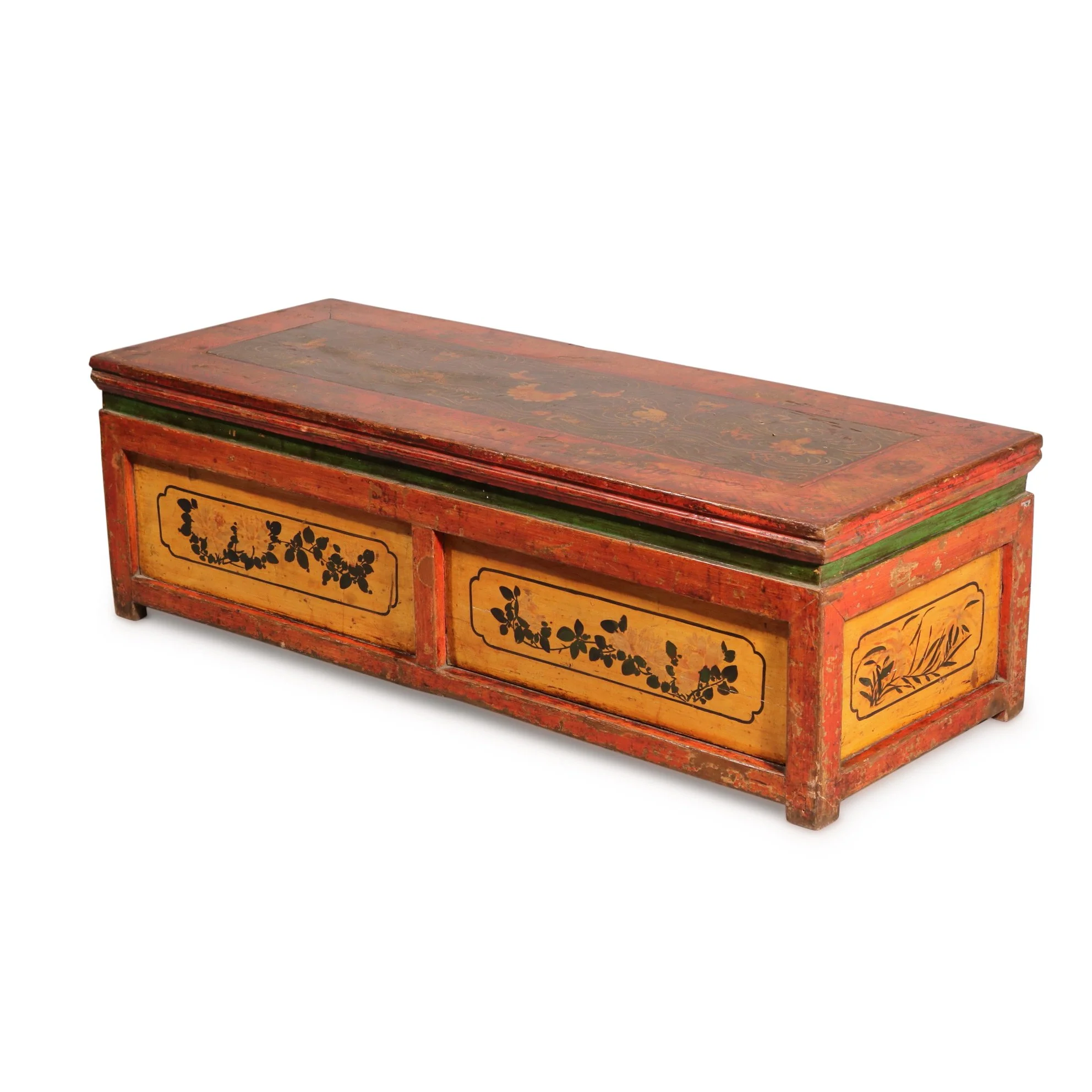 Painted Mongolian Prayer Table - 19thC - Image 2