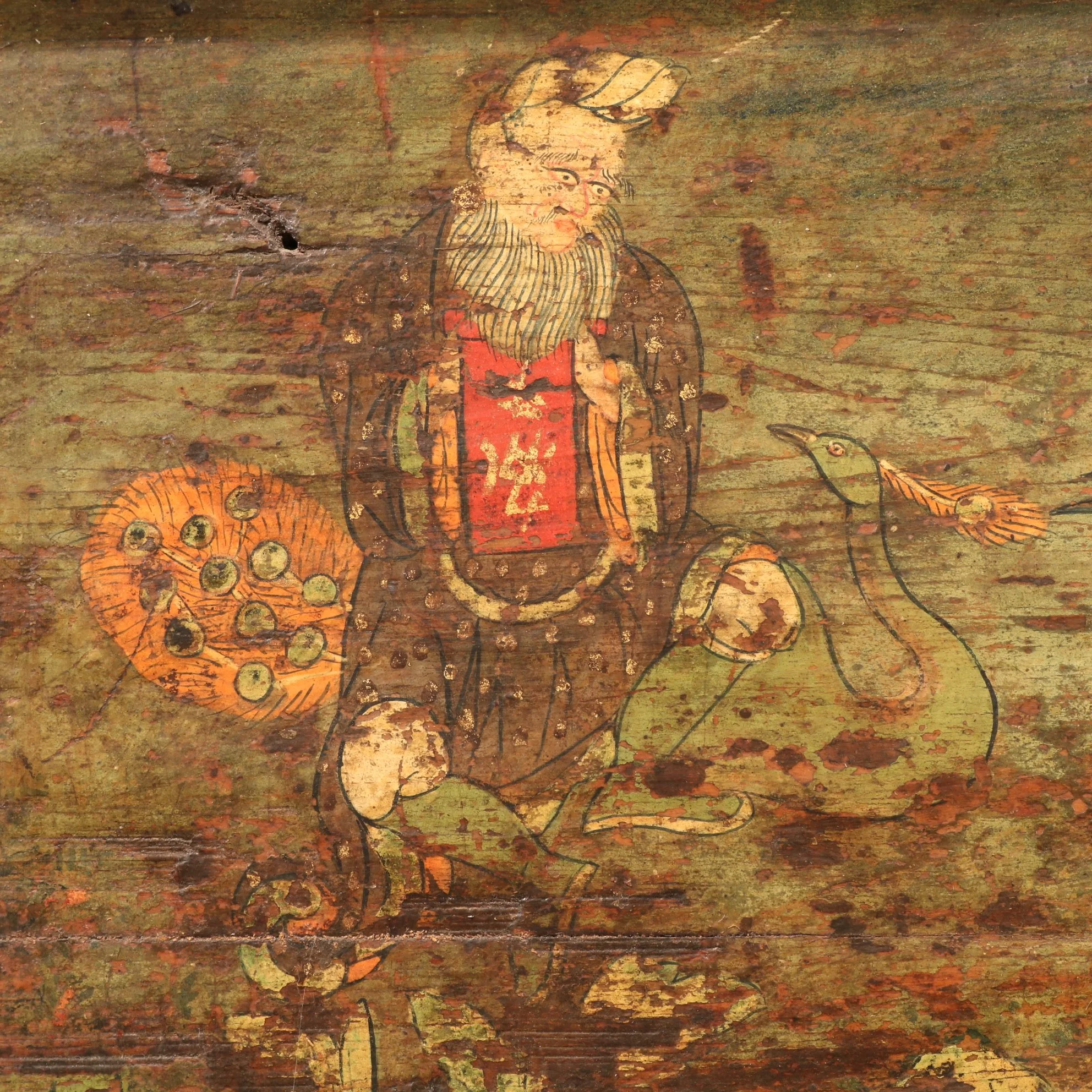 Original Painted Lectern From Tibet - Image 10