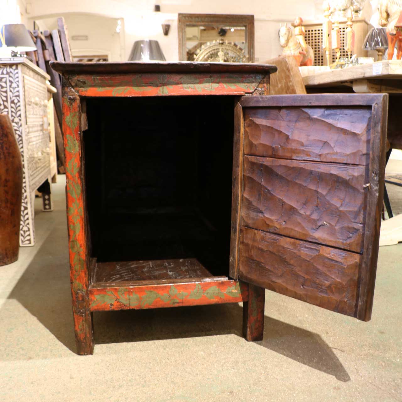 Original Painted Lectern From Tibet - Image 11