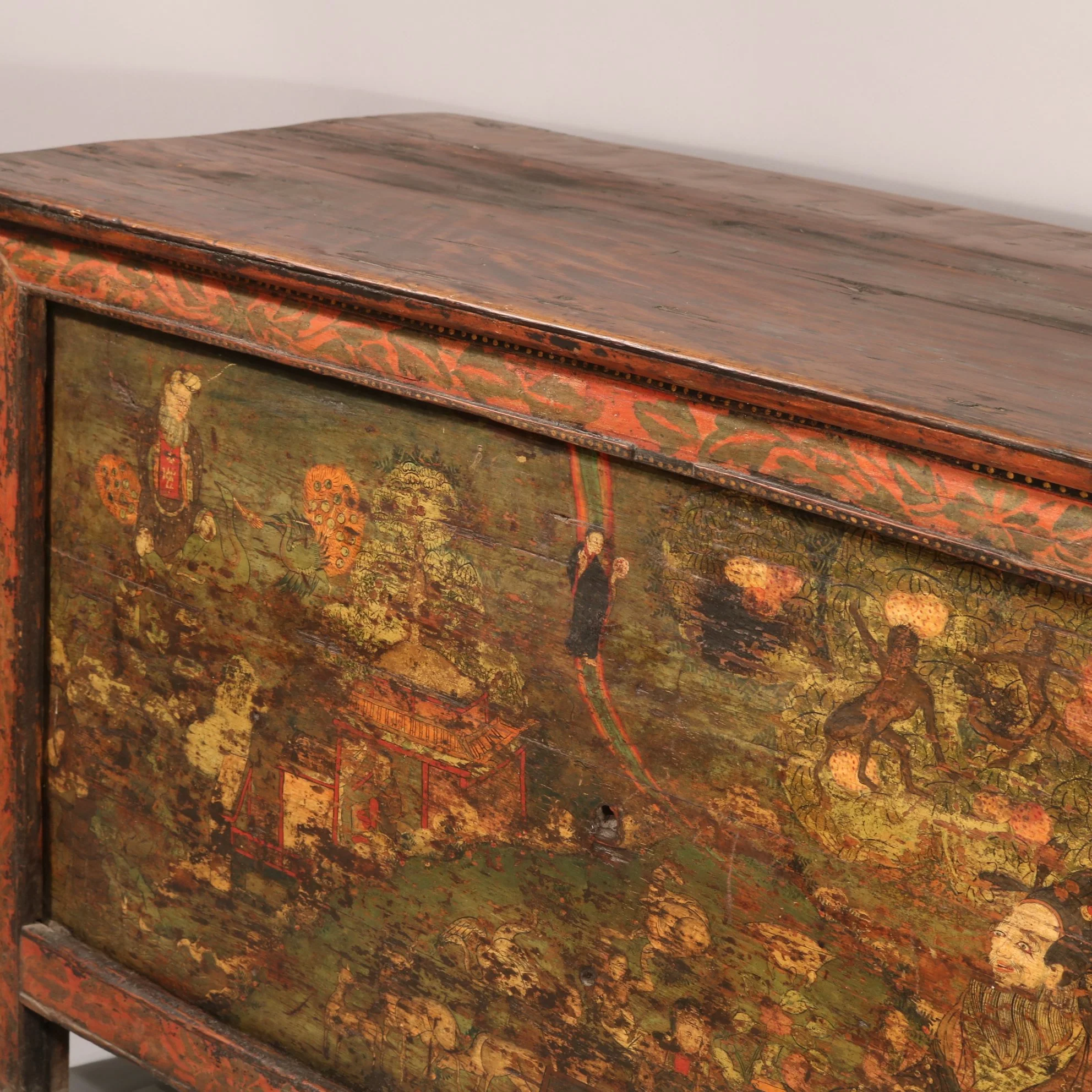 Original Painted Lectern From Tibet - Image 9