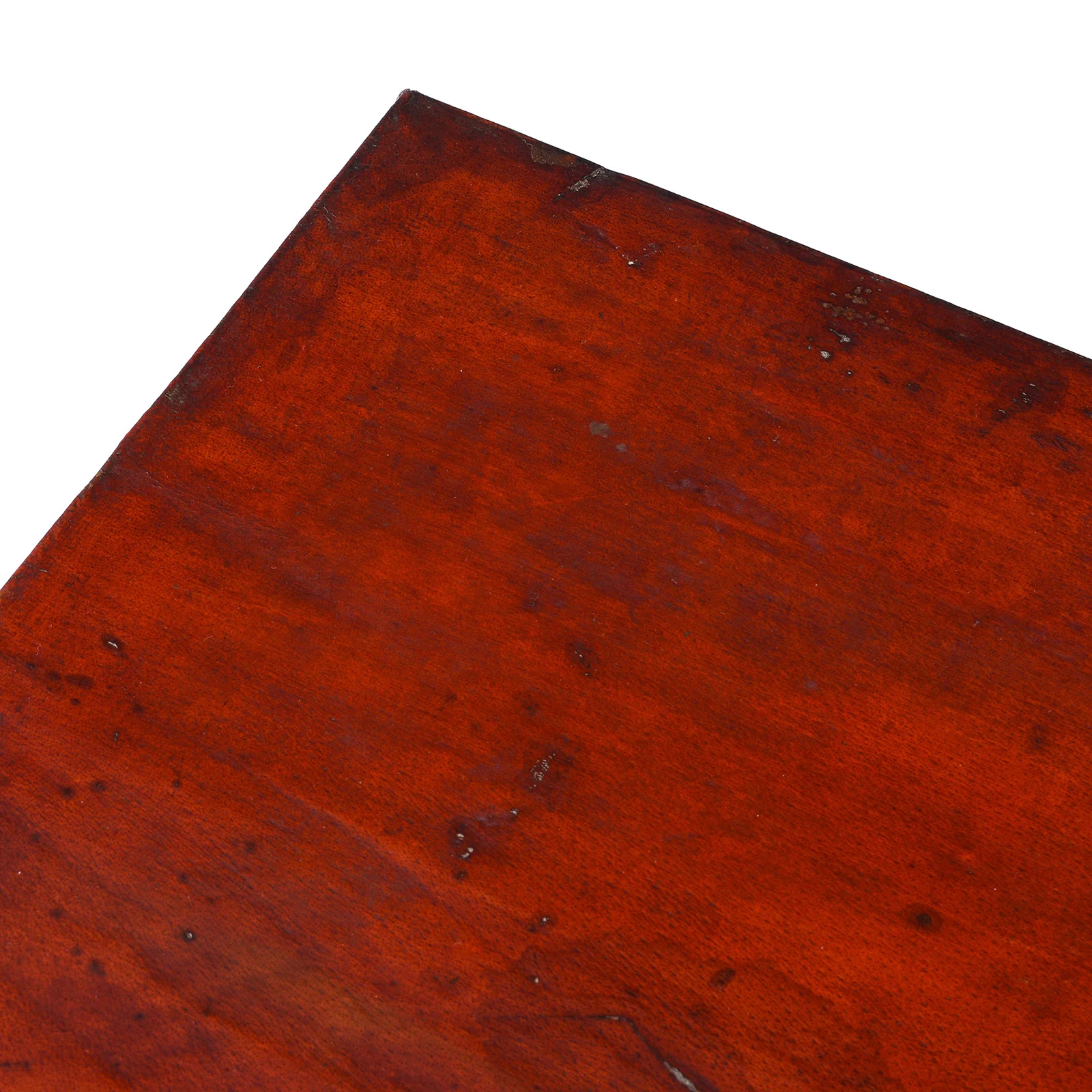 Tan Leather Trunk From Shanghai - Late 19thC - Image 8