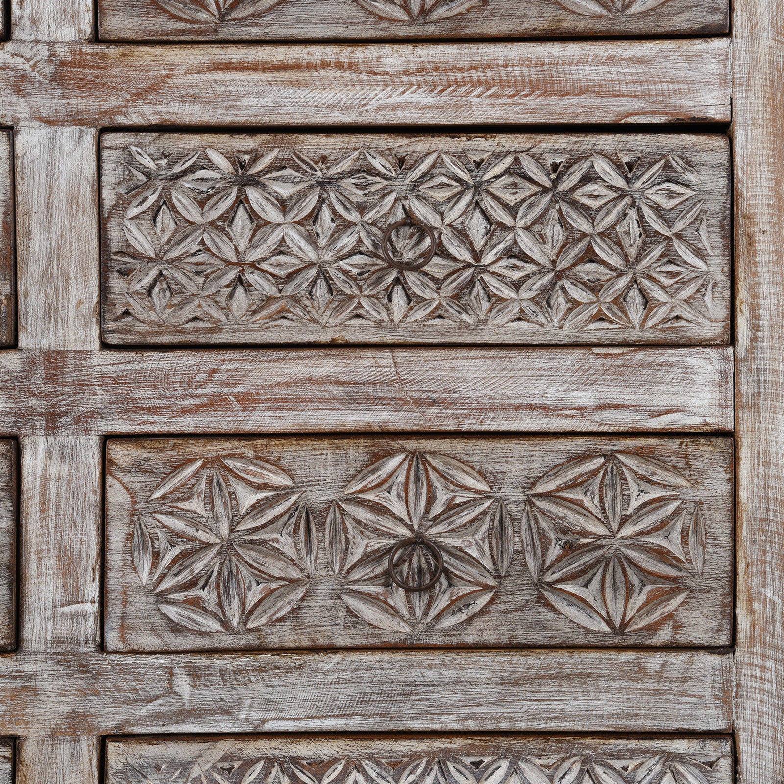 Chest Of 10 Drawers Made From Reclaimed Teak - Image 7