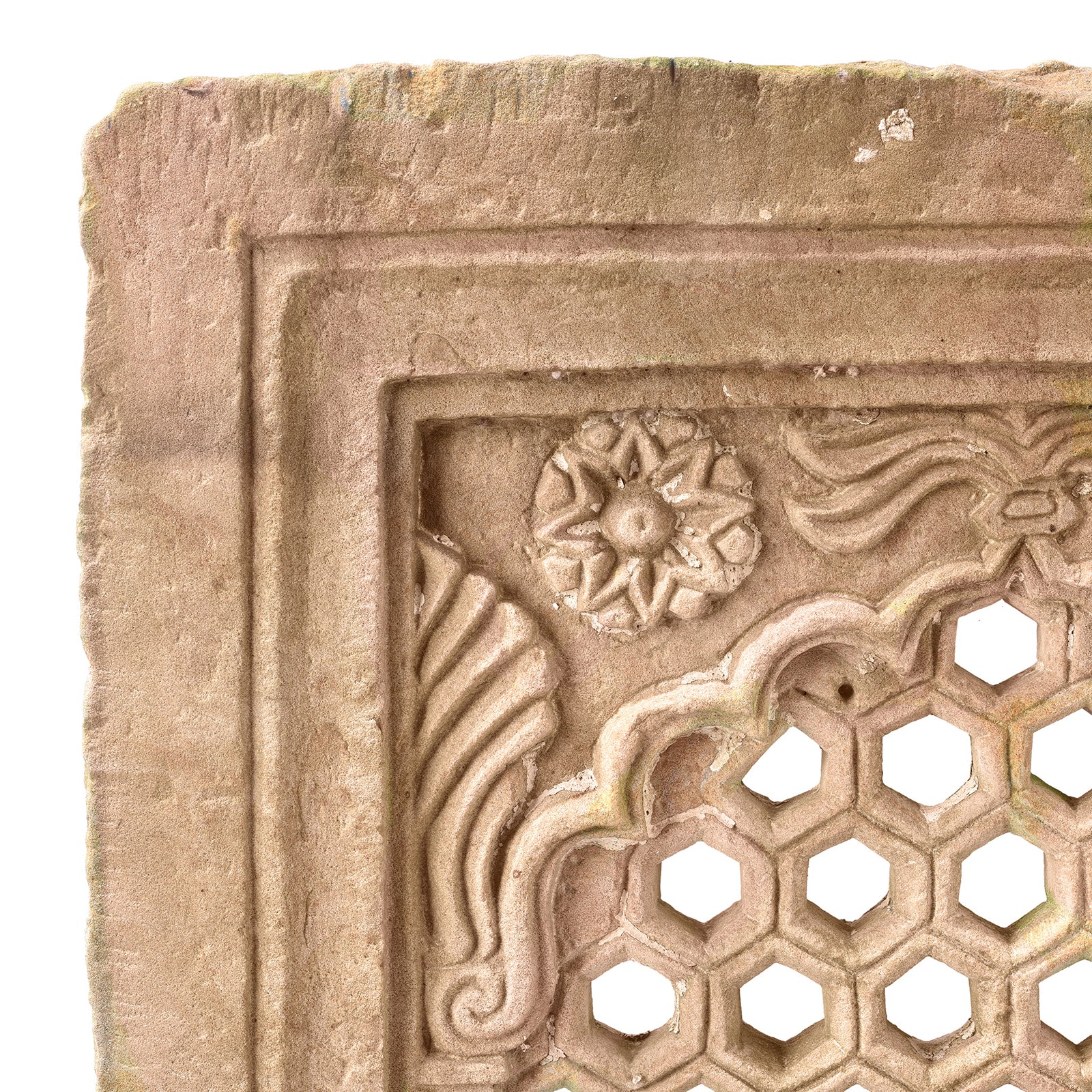 Double Sided Stone Jali Panel From Rajasthan - 19th Century - Image 3