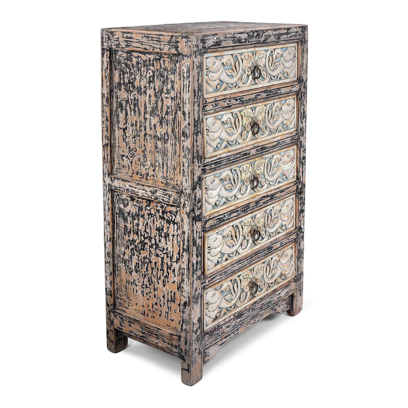 Elephant Tallboy Chest Of Drawers - Image 3
