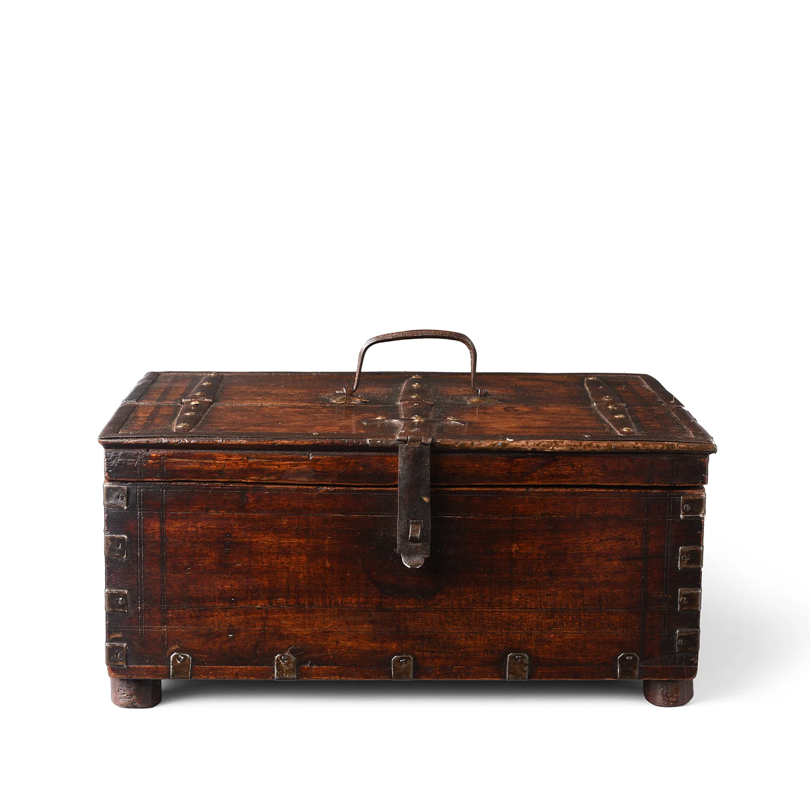 Indian Merchants Box From Rajasthan - 19th Century