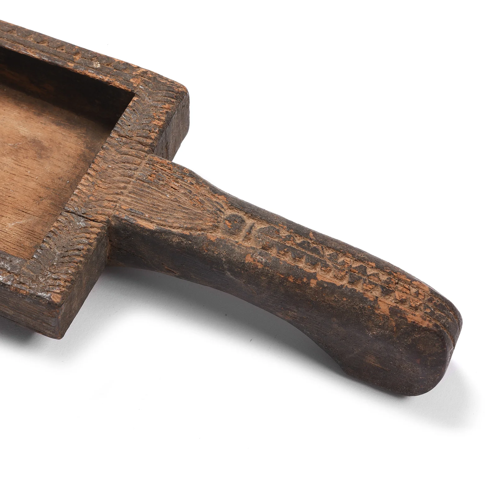 Carved Jackfruit Spice Tray From Kerala - Ca 1950's - Image 4