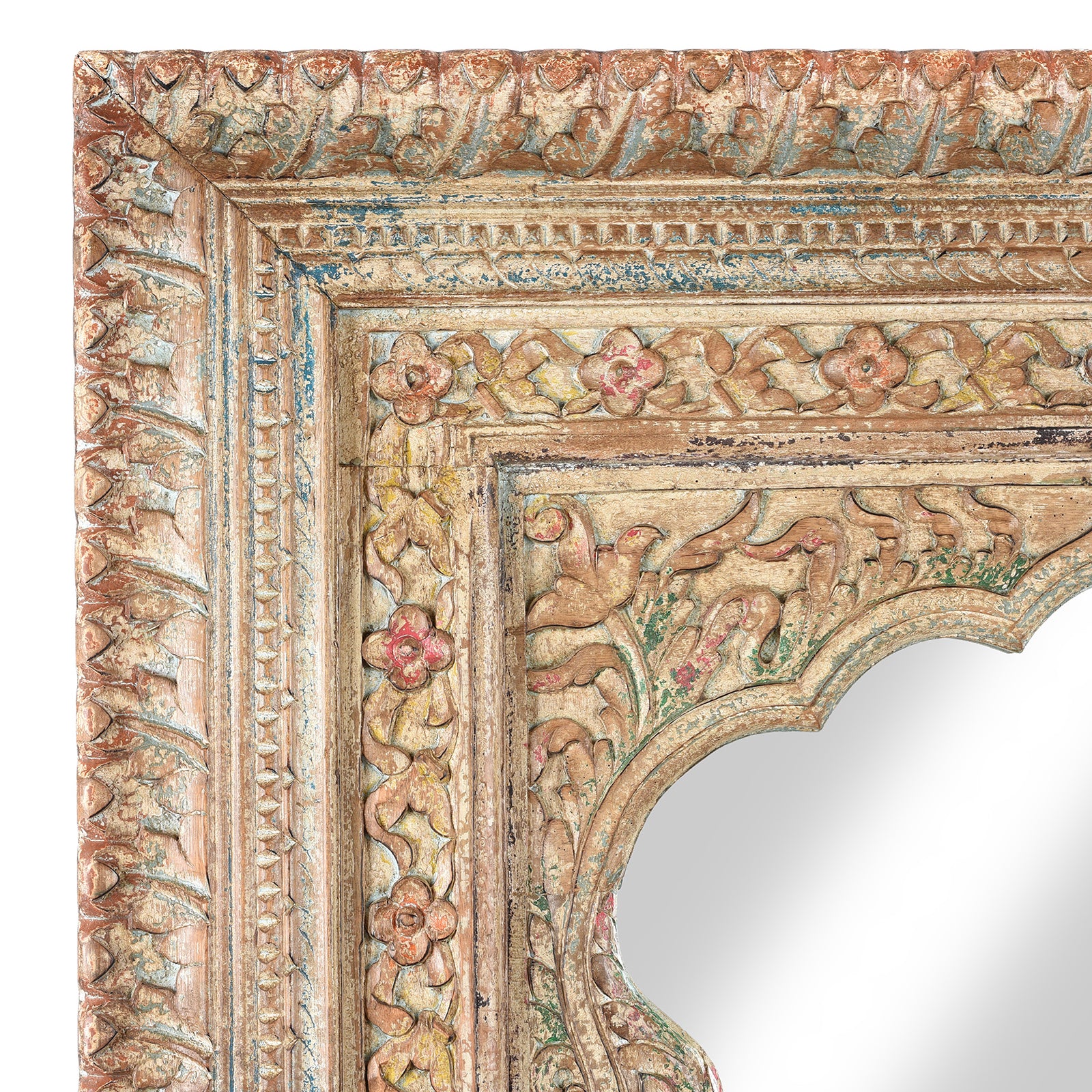 Painted Decorative Mihrab Mirror - Image 8