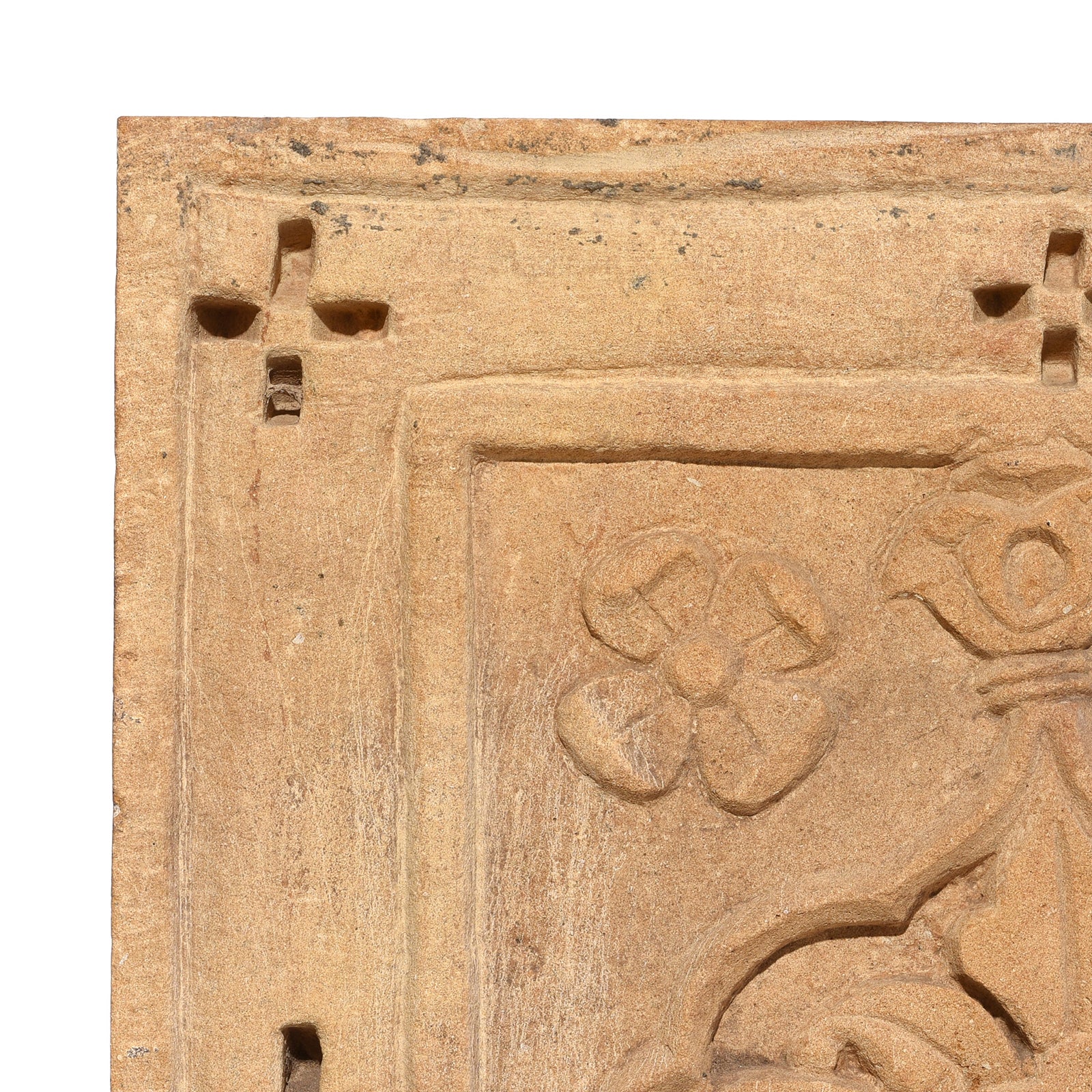 Carved Mughal Stone Panel From Jaisalmer - 19th Century - Image 2