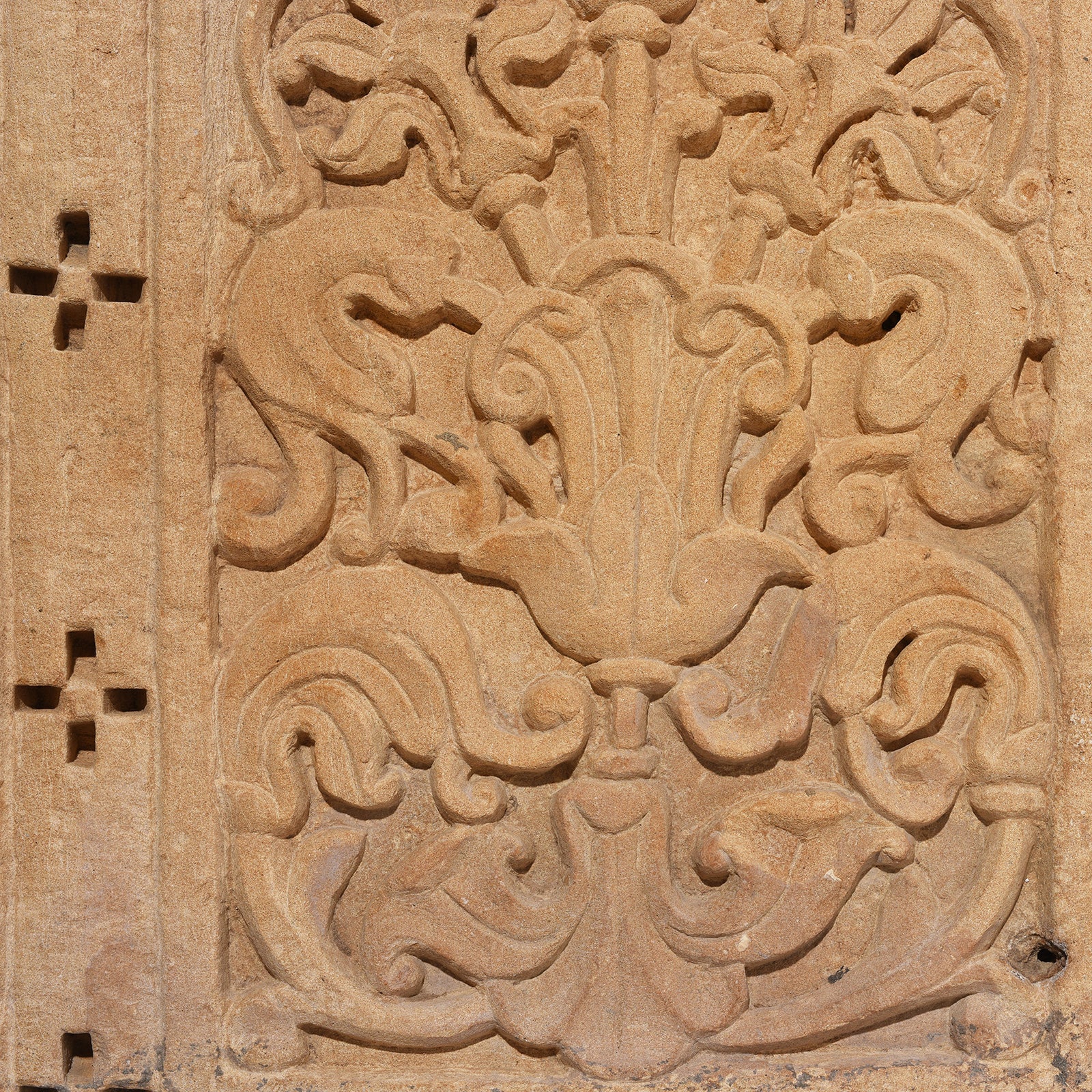 Carved Mughal Stone Panel From Jaisalmer - 19th Century - Image 4