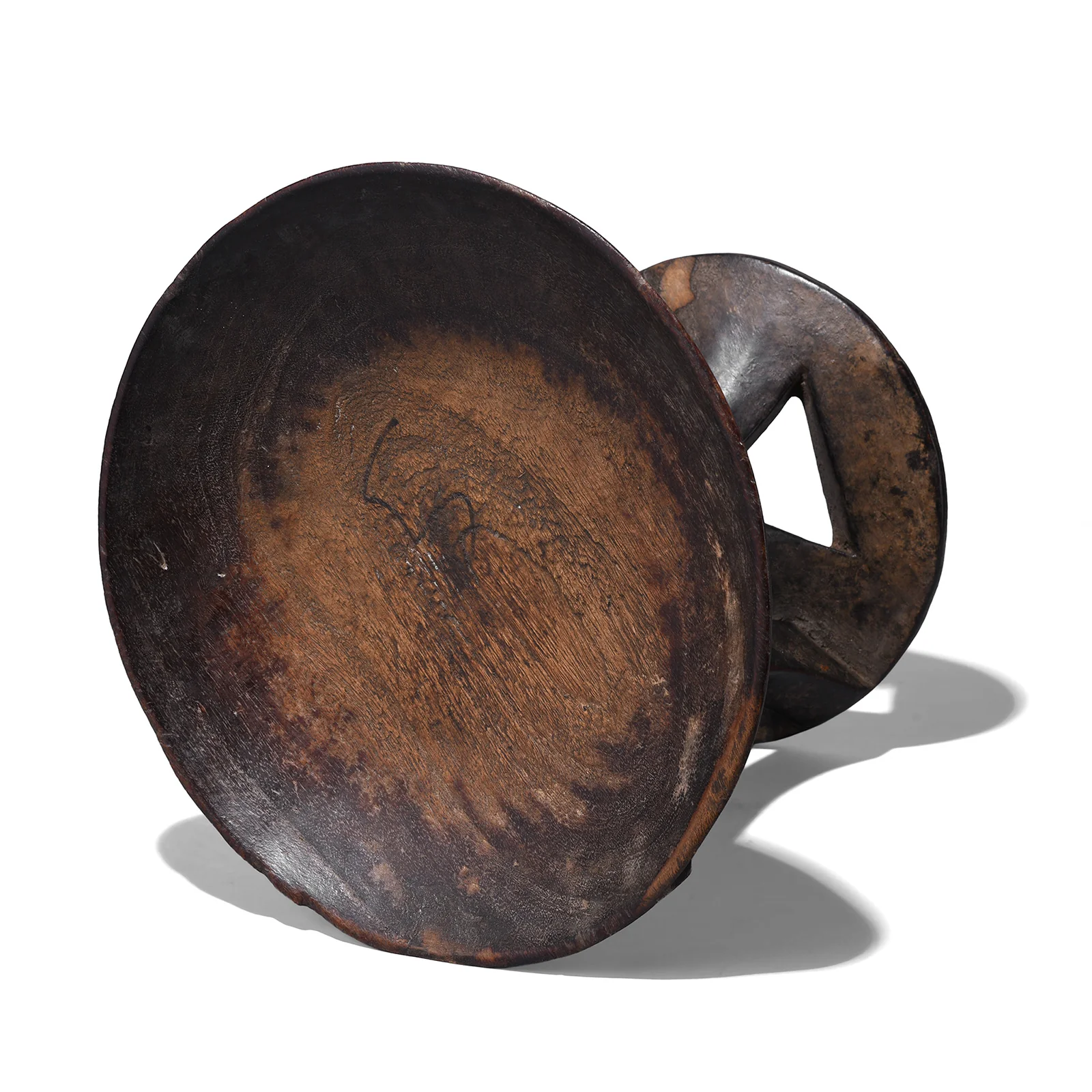 Carved Tribal Food Bowl From Nagaland - Ca 1920 - Image 2