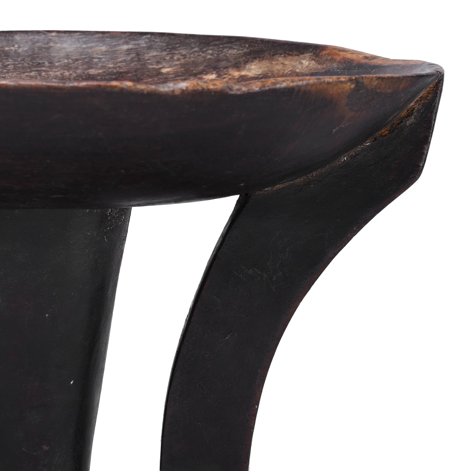 Carved Tribal Food Bowl From Nagaland - Ca 1920 - Image 4