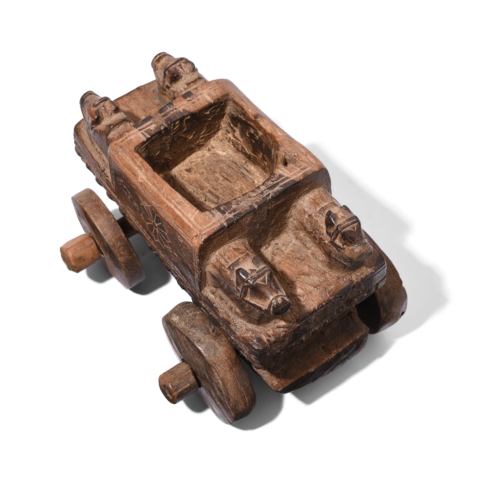Nandi Tikka Box From Andhra Pradesh - Ca 1920's - Image 2