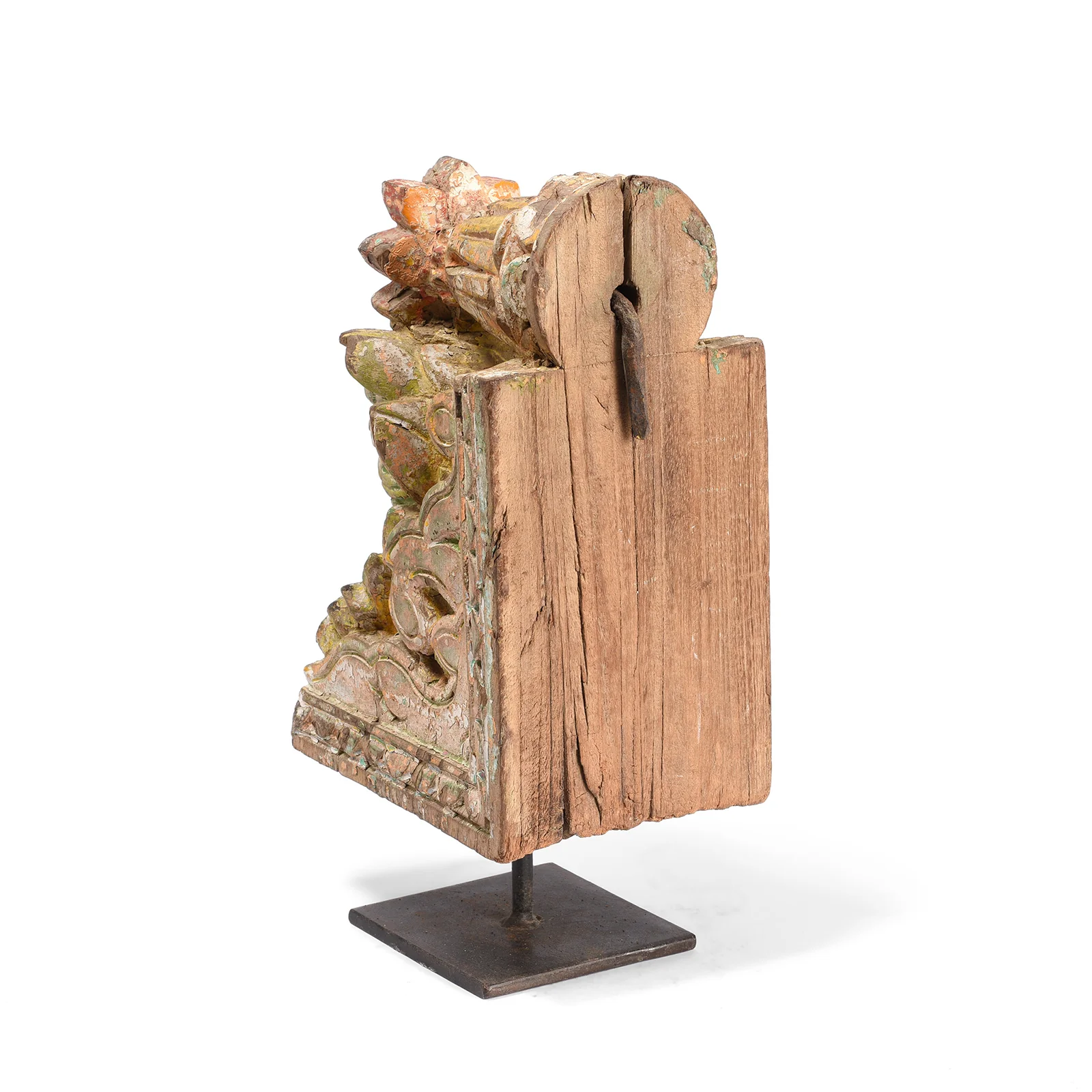 Painted Corbel From Maharashtra - 19th Century - Image 4