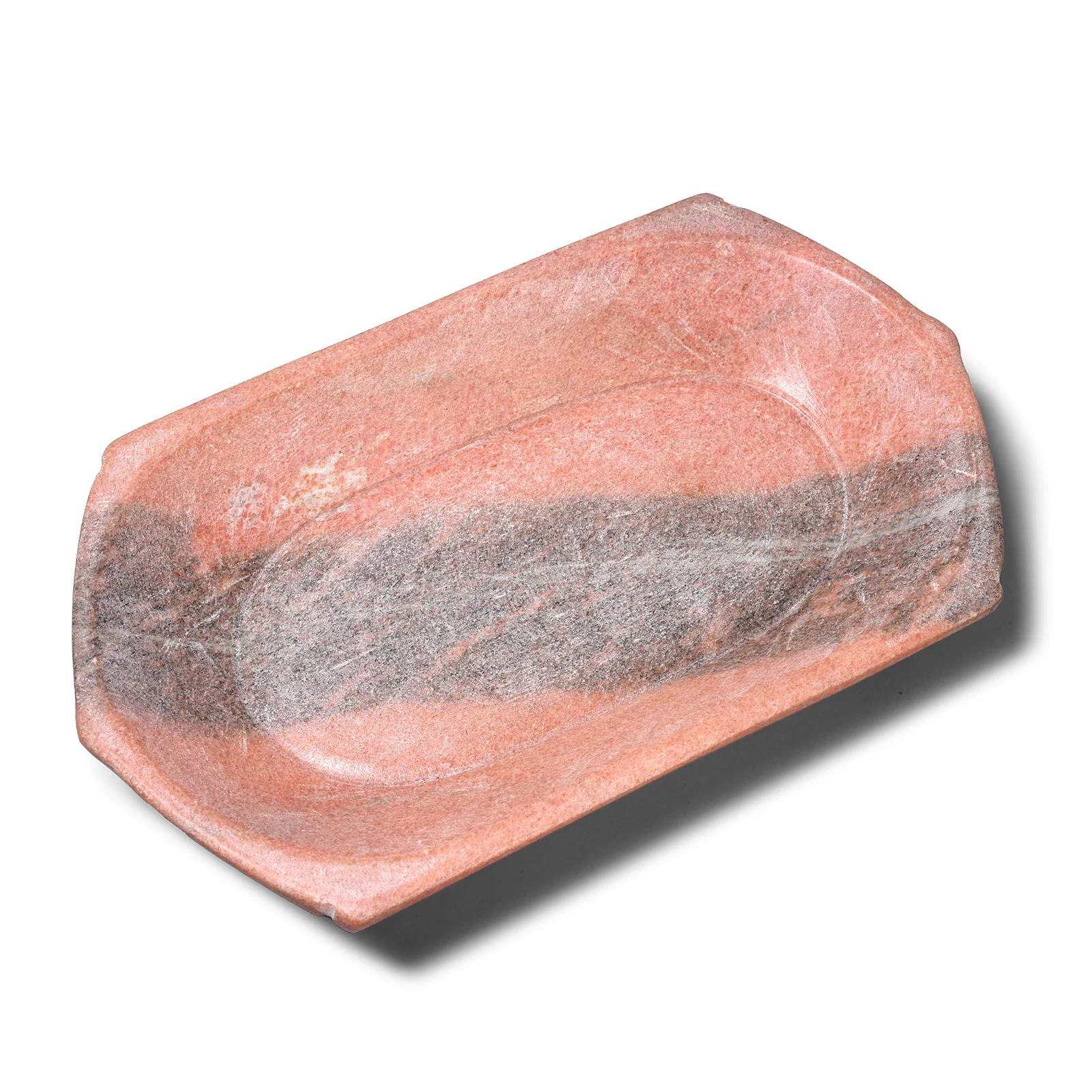 Pink Stone Parath Bowl From Rajasthan - Image 3