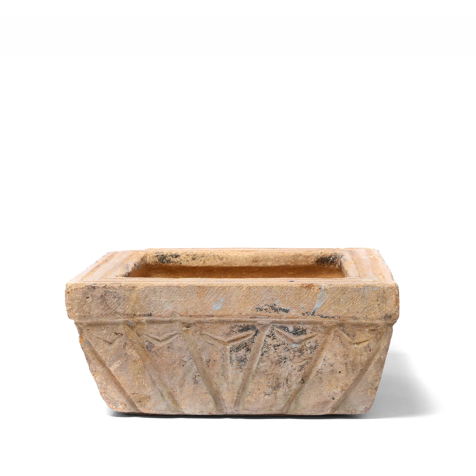 Carved Stone Bird Bath From Jaisalmer - Ca 1920's - Image 4