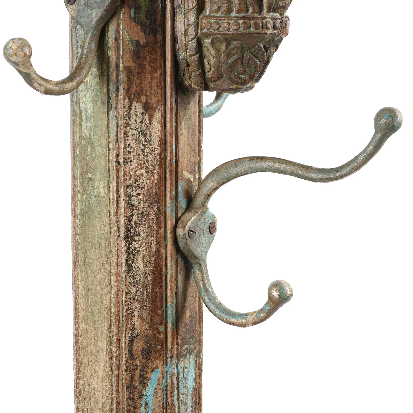 Coat Stand Made From An Old Indian Pillar - Image 5