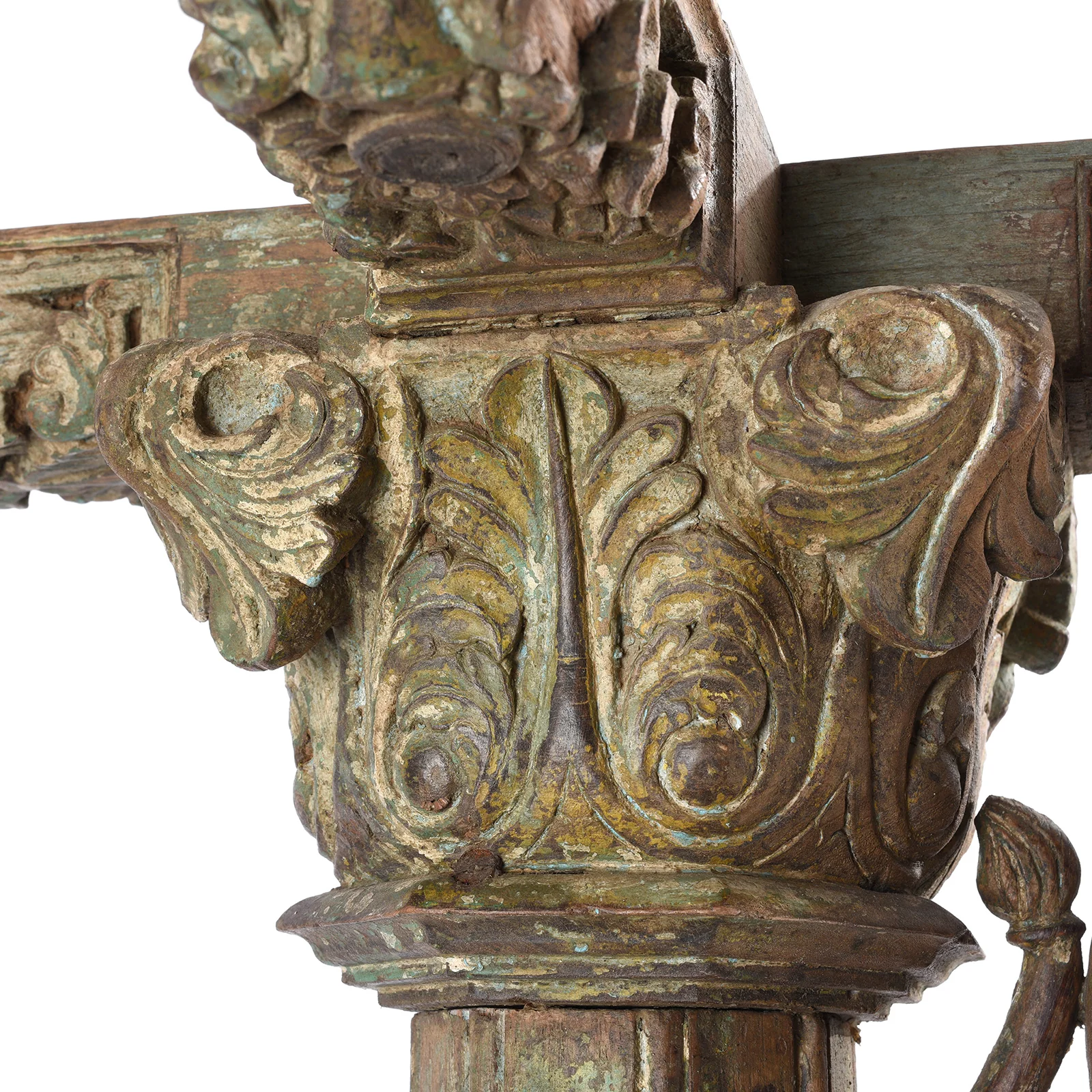 Coat Stand Made From An Old Indian Pillar - Image 8
