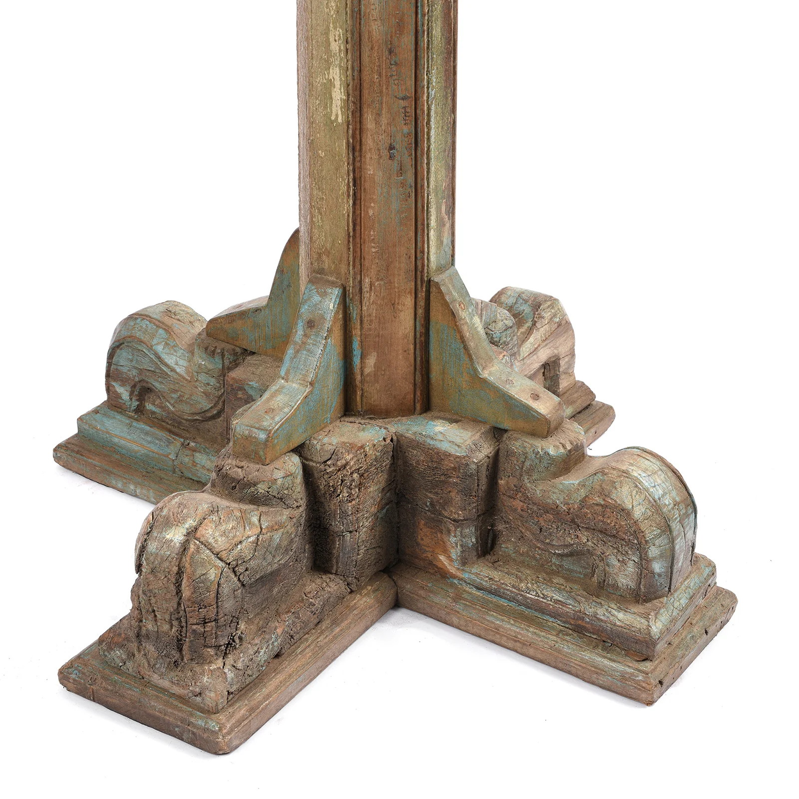 Coat Stand Made From An Old Indian Pillar - Image 9