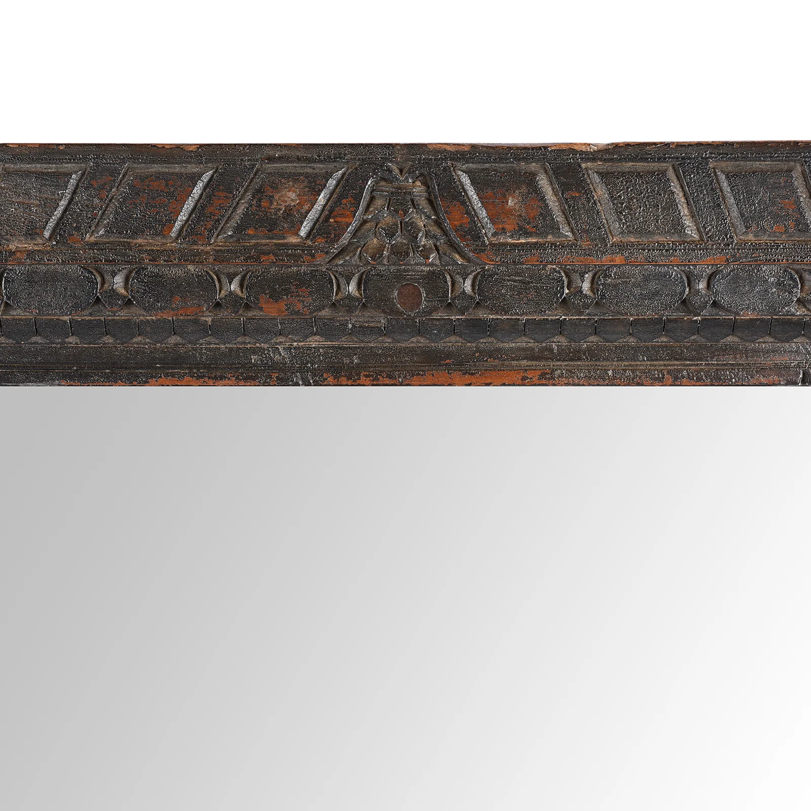 Carved Indian Door Mirror From Nagaur - Ca 1900 - Image 8